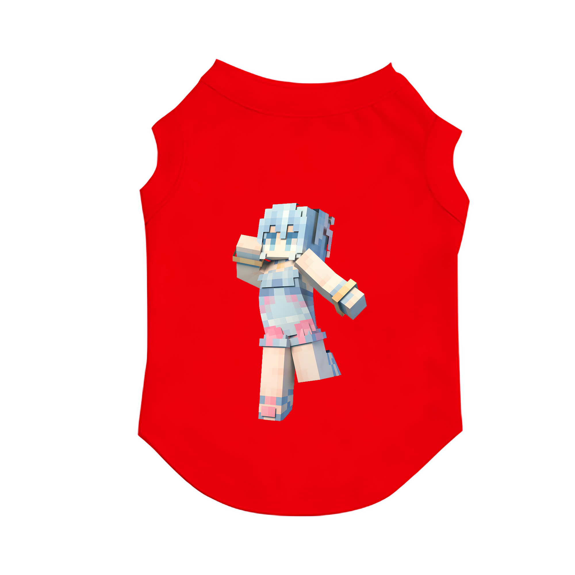 （画像用） マインクラフト ブロックの世界 Minecraft MC Block world ペット用ベスト