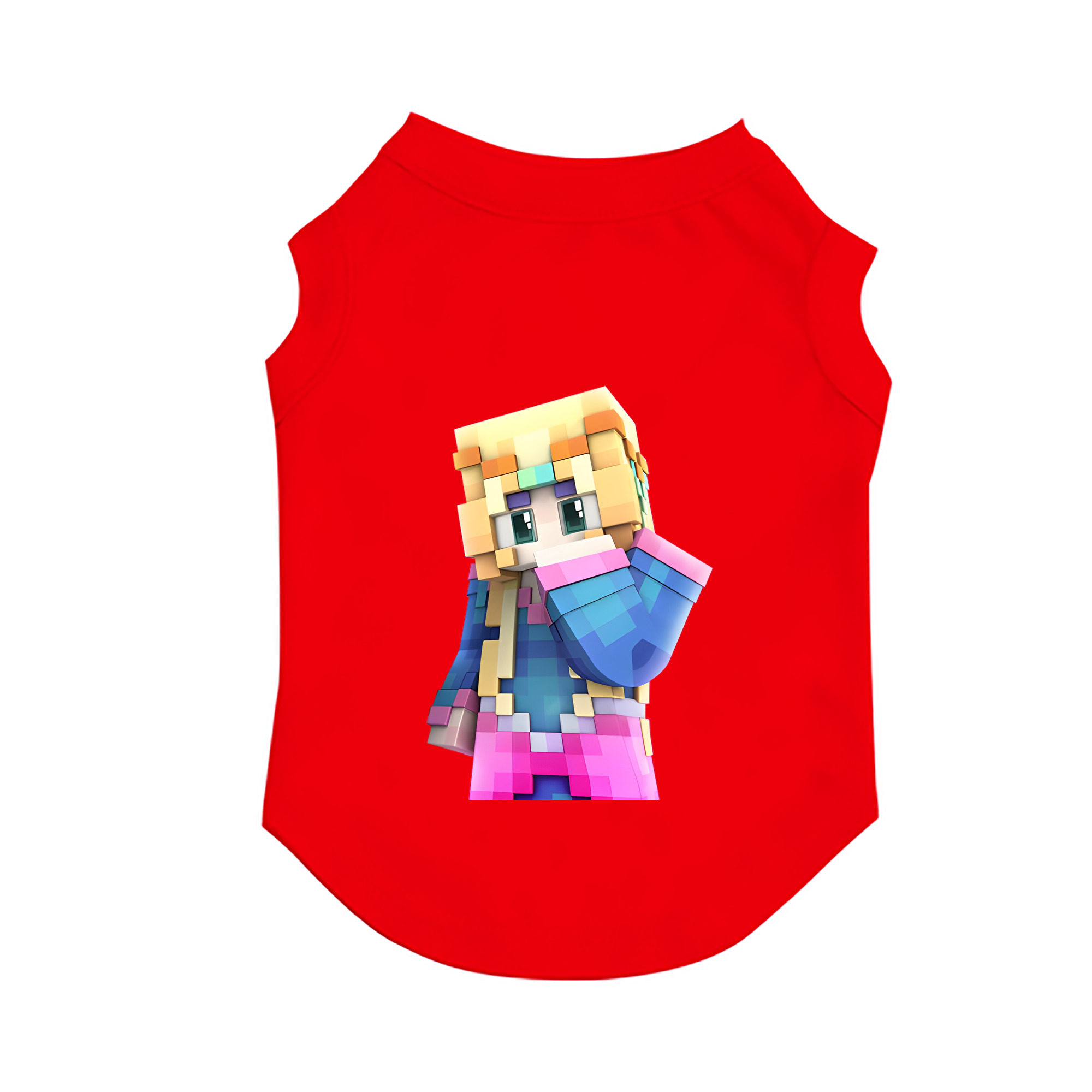 （画像用） マインクラフト ブロックの世界 Minecraft MC Block world ペット用ベスト