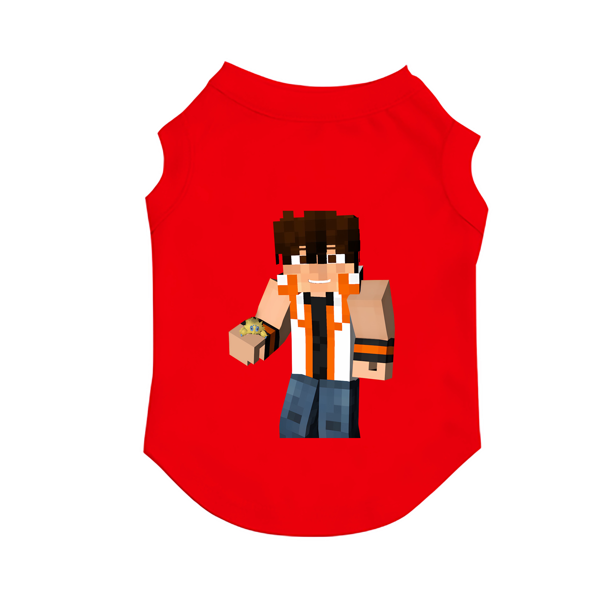 （画像用） マインクラフト ブロックの世界 Minecraft MC Block world ペット用ベスト