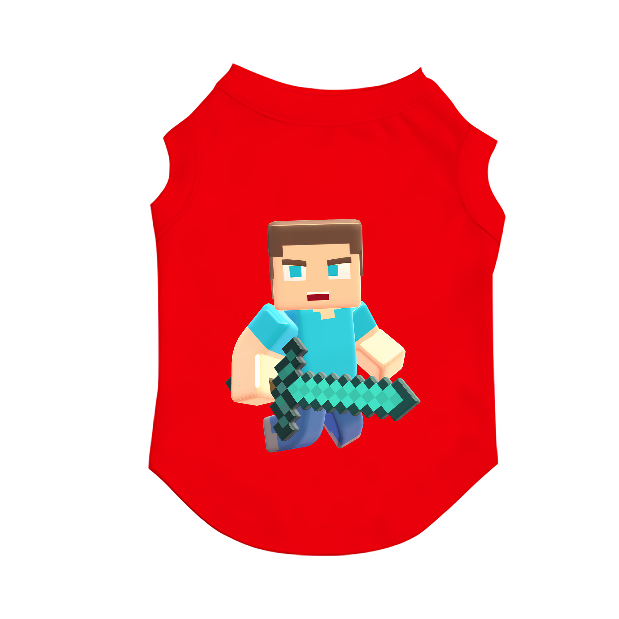 （画像用） マインクラフト ブロックの世界 Minecraft MC Block world ペット用ベスト