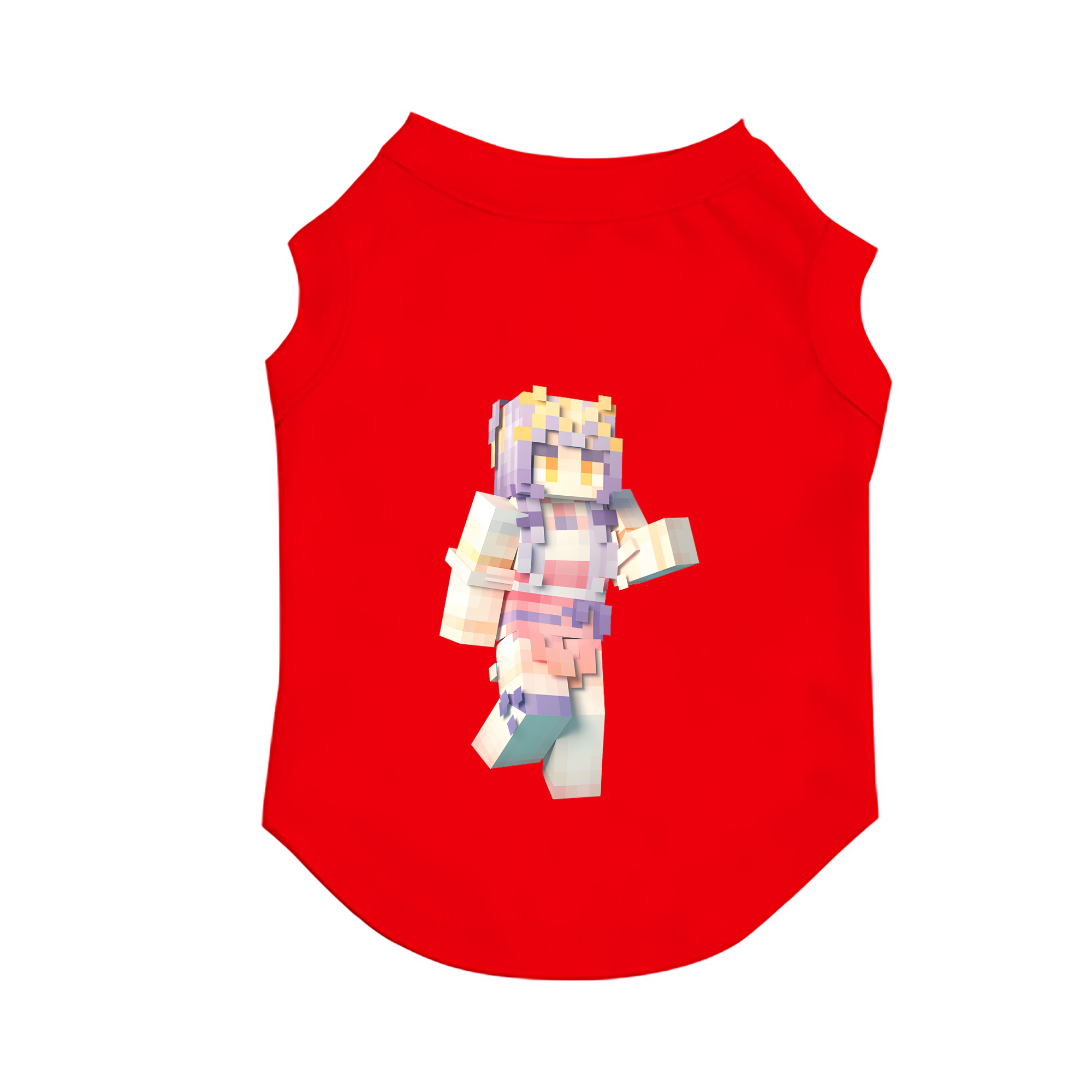（画像用） マインクラフト ブロックの世界 Minecraft MC Block world ペット用ベスト