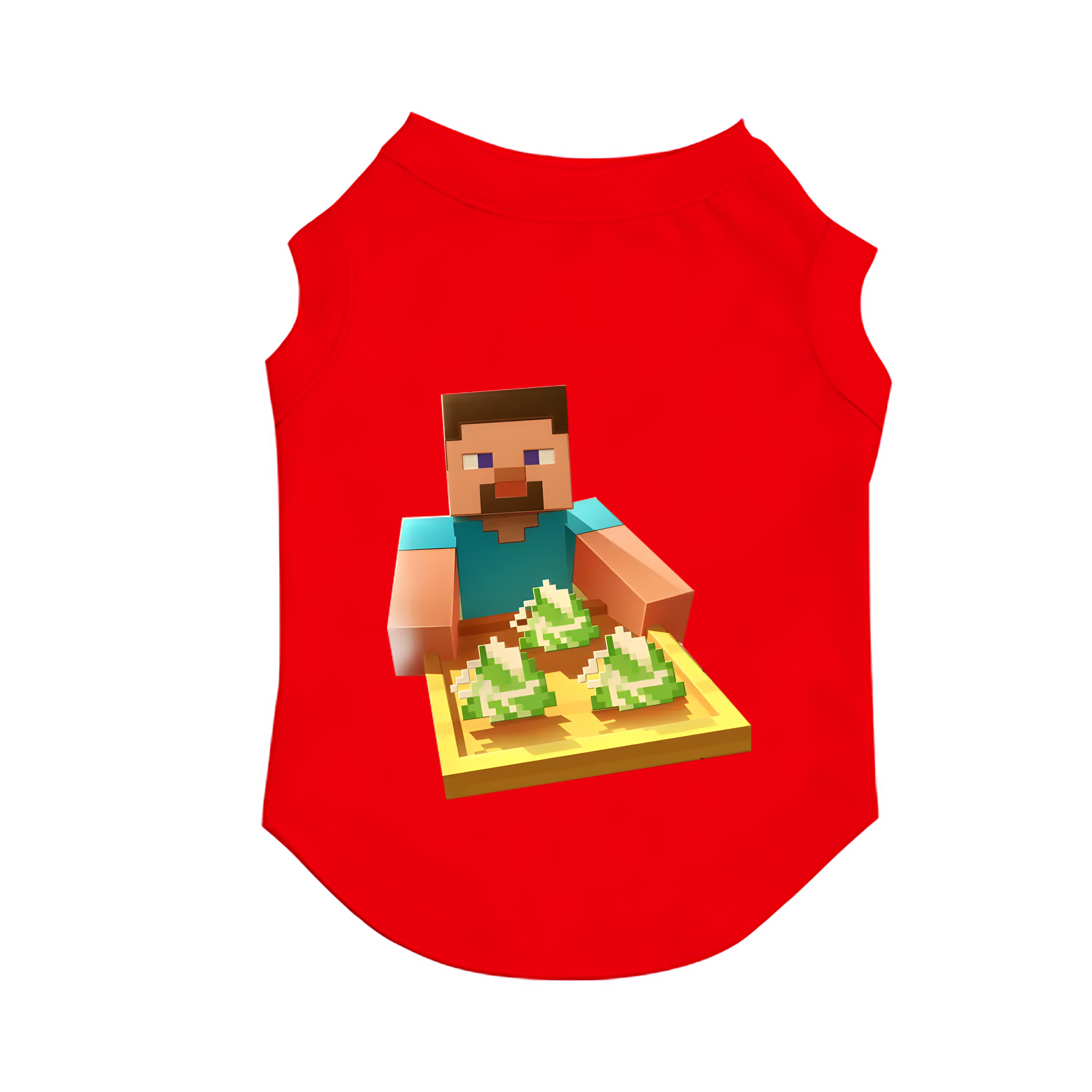 （画像用） マインクラフト ブロックの世界 Minecraft MC Block world ペット用ベスト