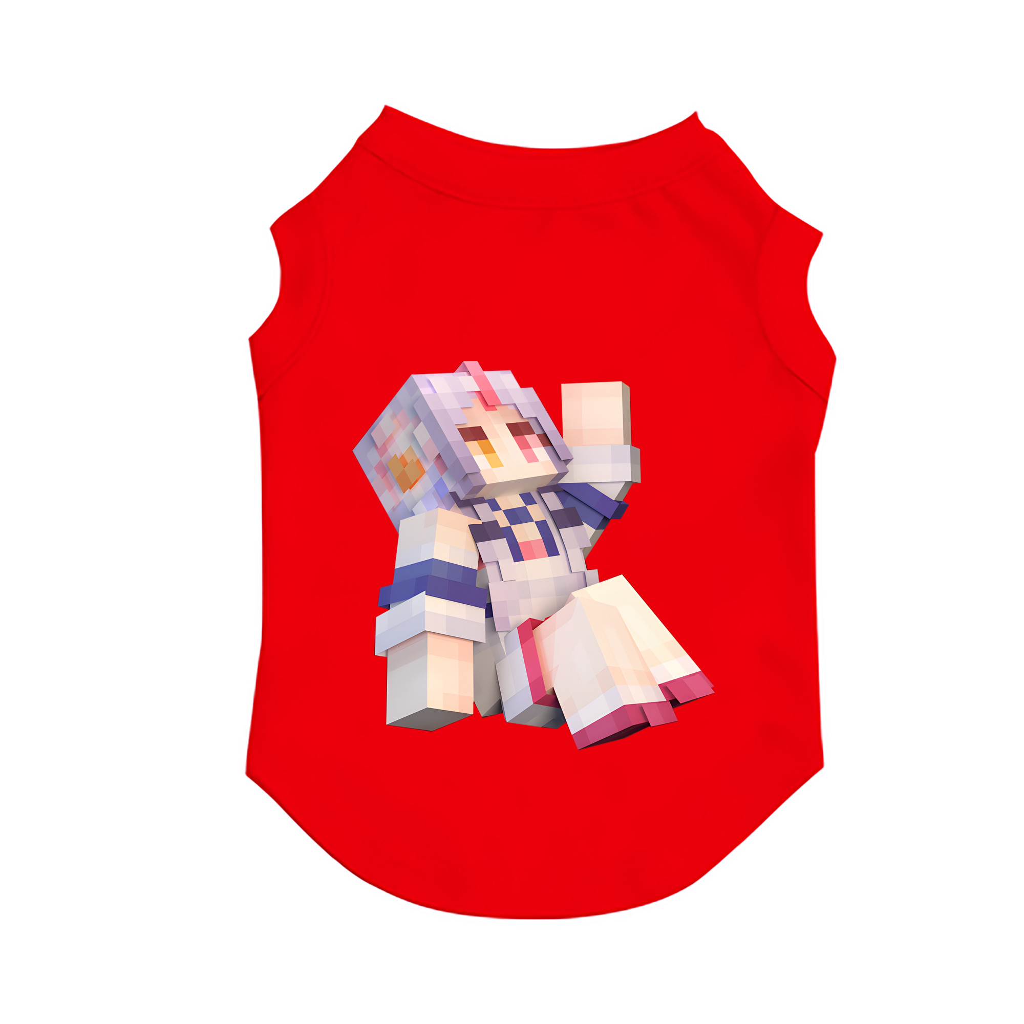 （画像用） マインクラフト ブロックの世界 Minecraft MC Block world ペット用ベスト