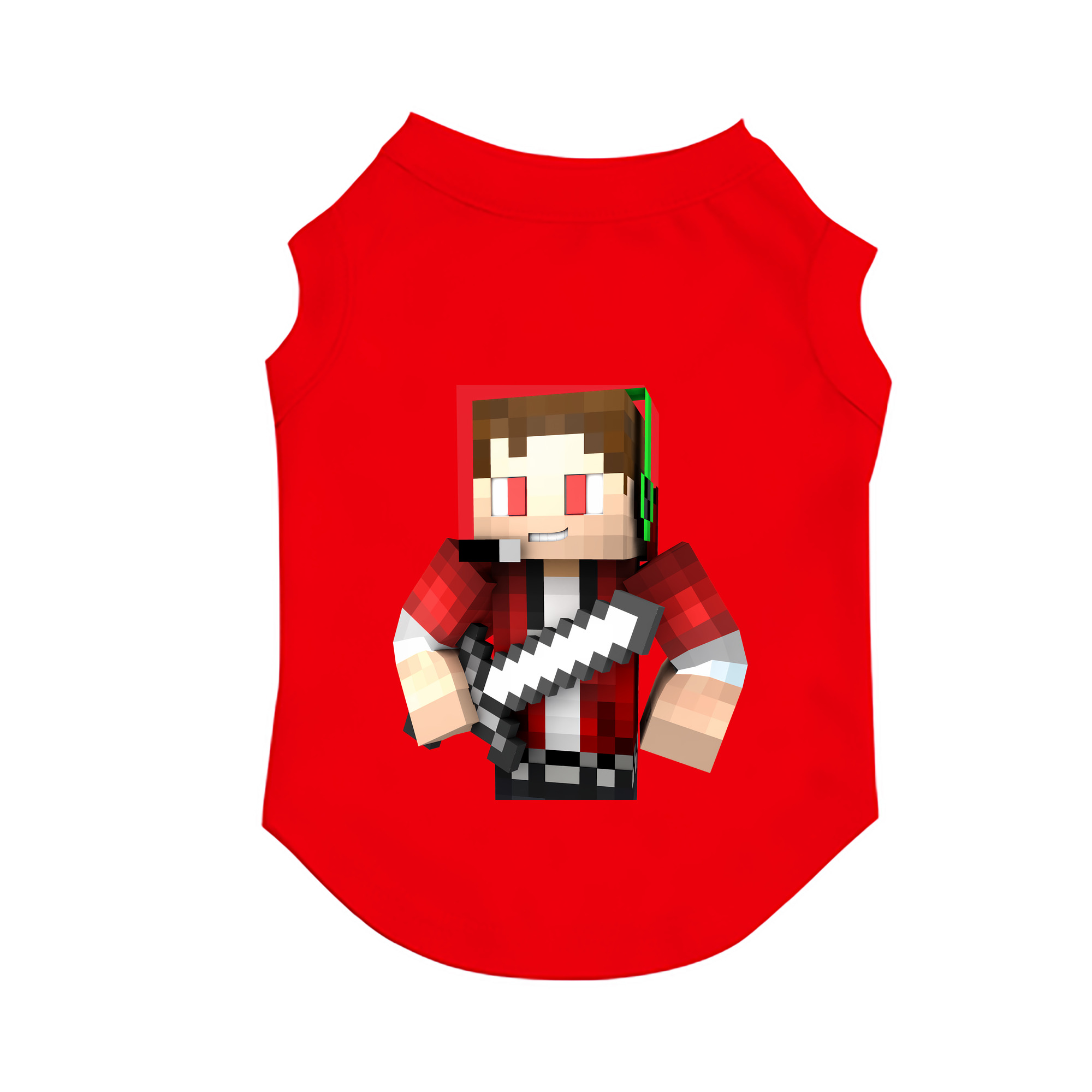（画像用） マインクラフト ブロックの世界 Minecraft MC Block world ペット用ベスト
