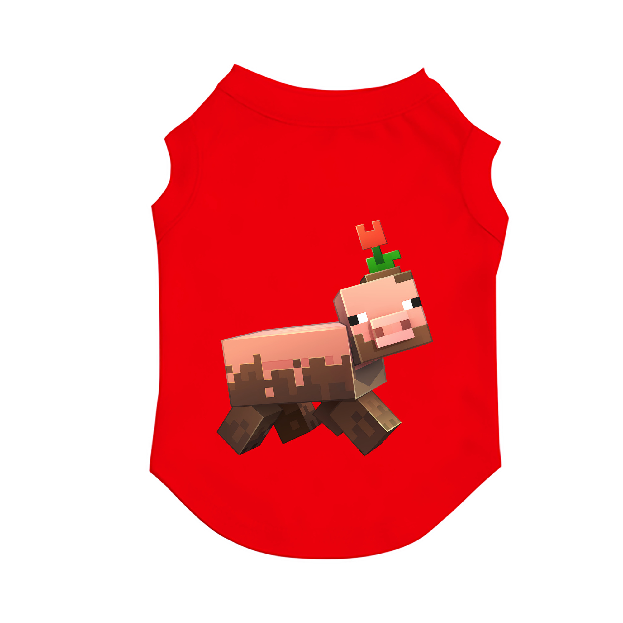 （画像用） マインクラフト ブロックの世界 Minecraft MC Block world ペット用ベスト