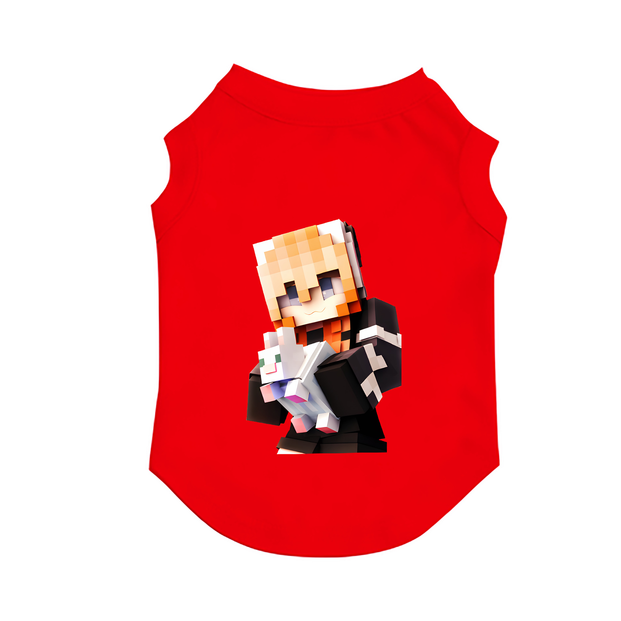 （画像用） マインクラフト ブロックの世界 Minecraft MC Block world ペット用ベスト