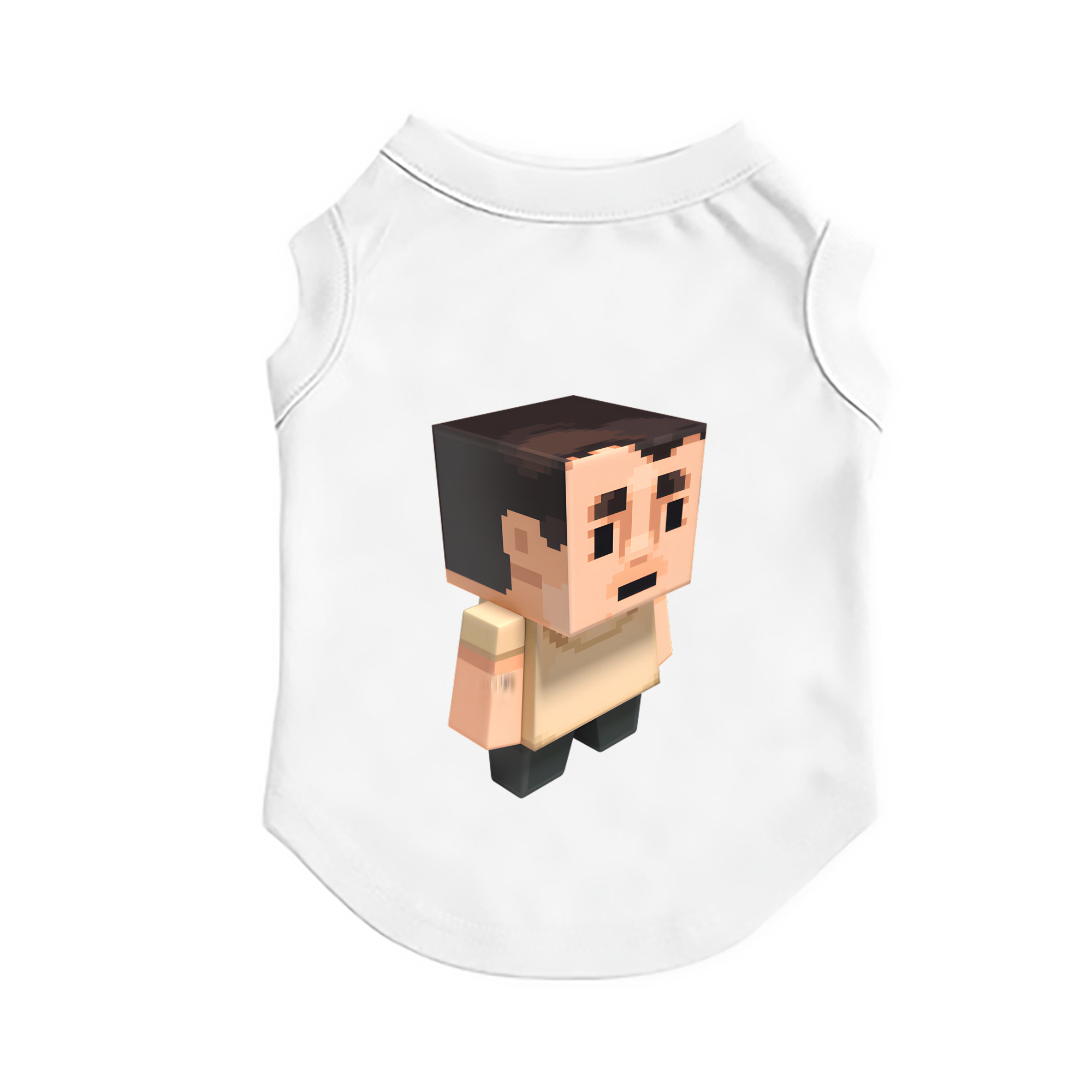 （画像用） マインクラフト ブロックの世界 Minecraft MC Block world ペット用ベスト