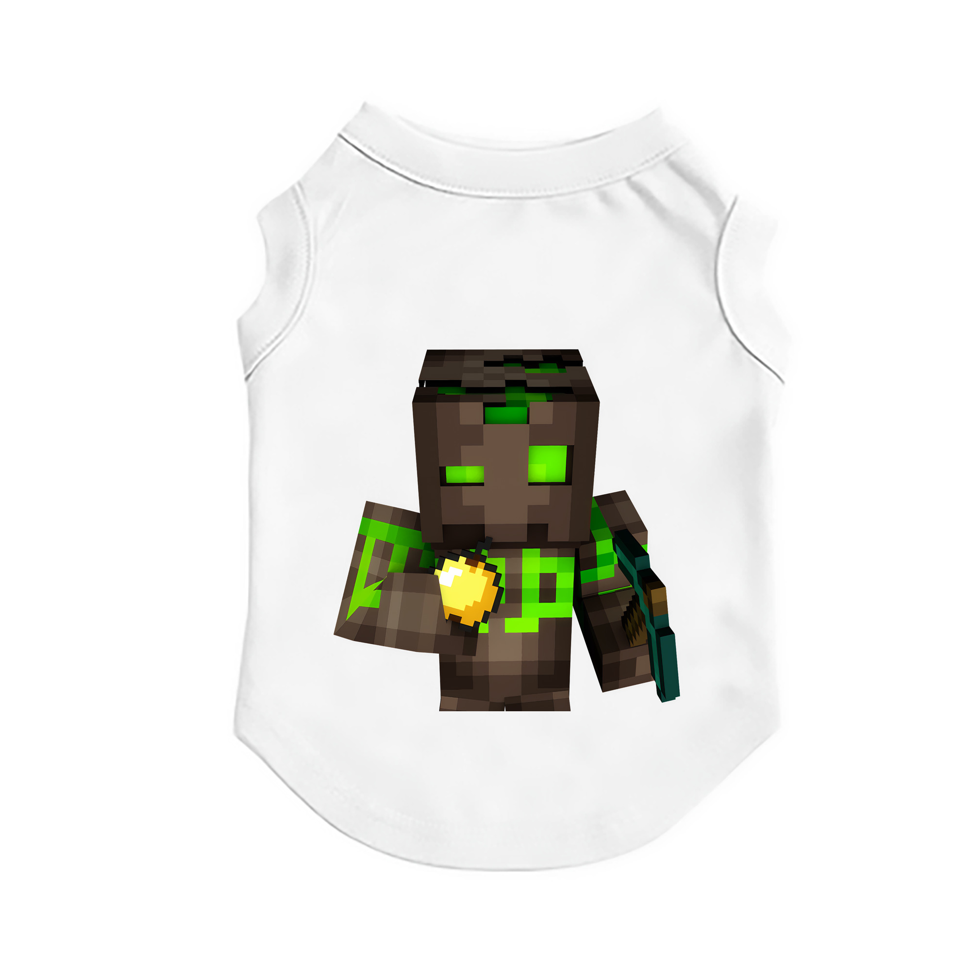 （画像用） マインクラフト ブロックの世界 Minecraft MC Block world ペット用ベスト