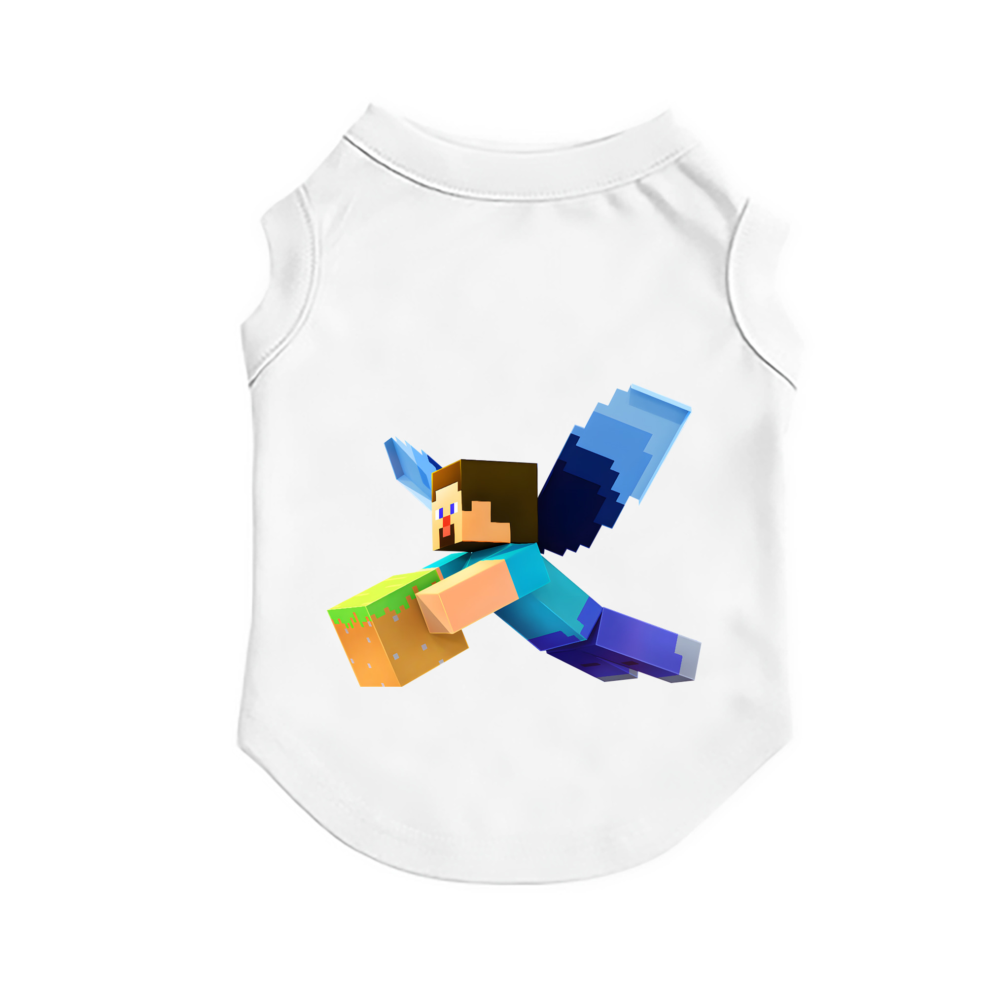 （画像用） マインクラフト ブロックの世界 Minecraft MC Block world ペット用ベスト