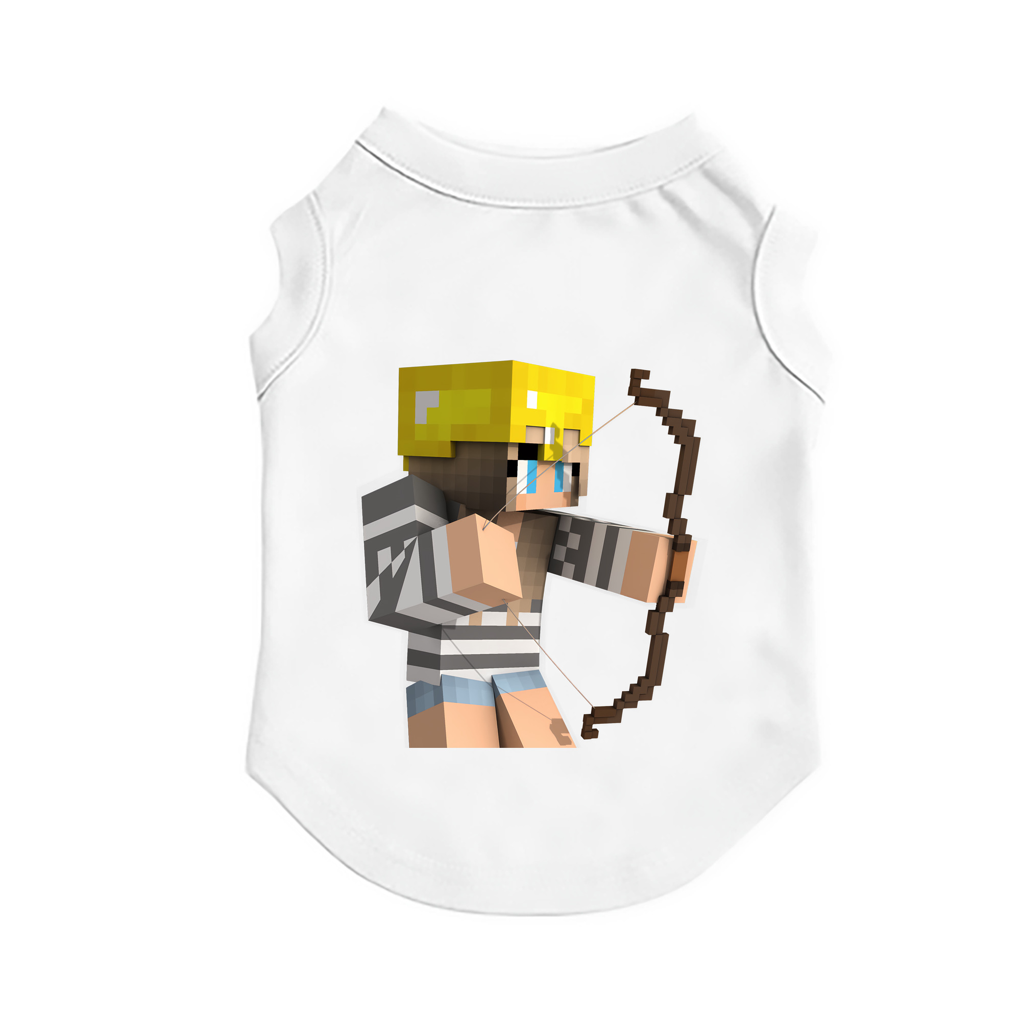 （画像用） マインクラフト ブロックの世界 Minecraft MC Block world ペット用ベスト