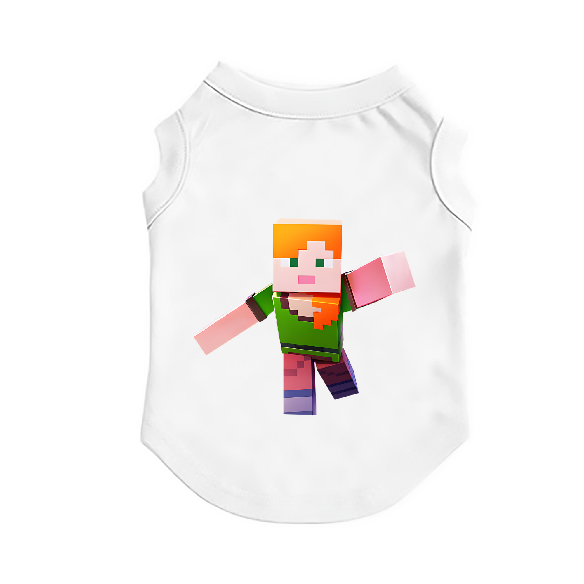 （画像用） マインクラフト ブロックの世界 Minecraft MC Block world ペット用ベスト