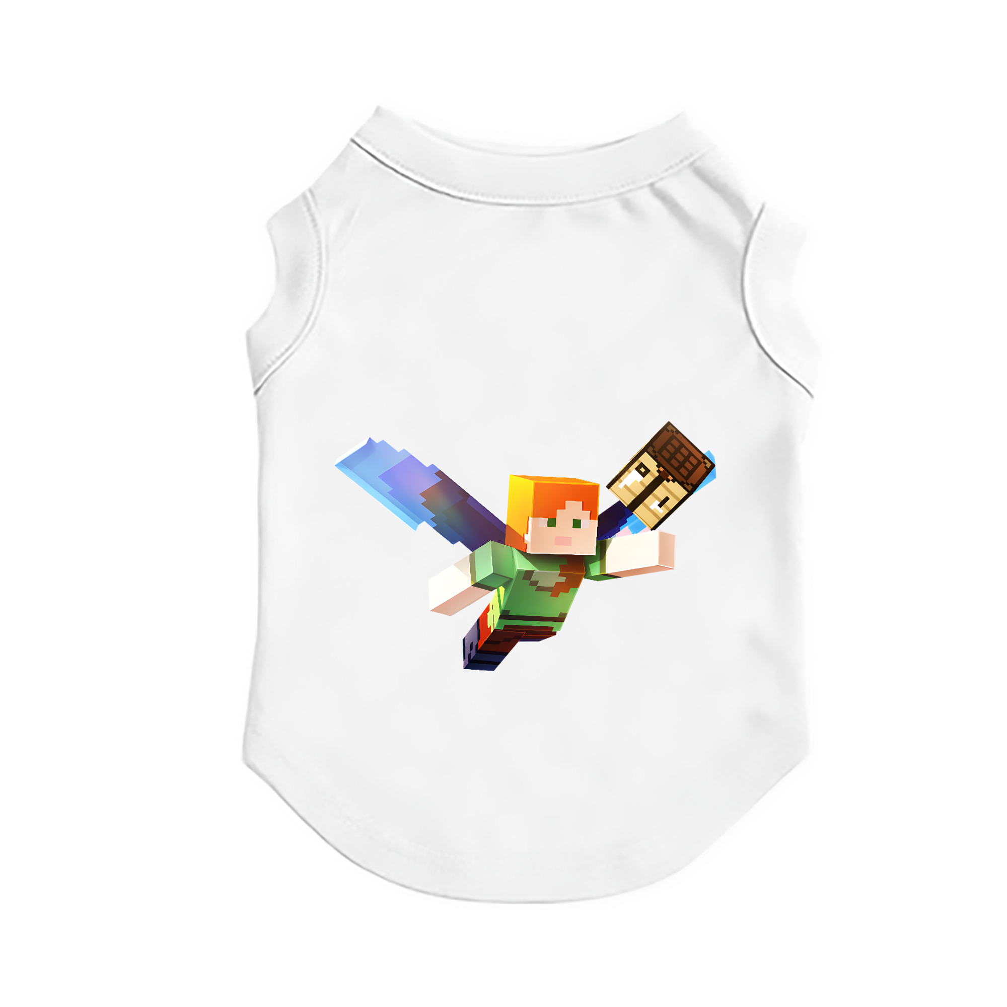 （画像用） マインクラフト ブロックの世界 Minecraft MC Block world ペット用ベスト