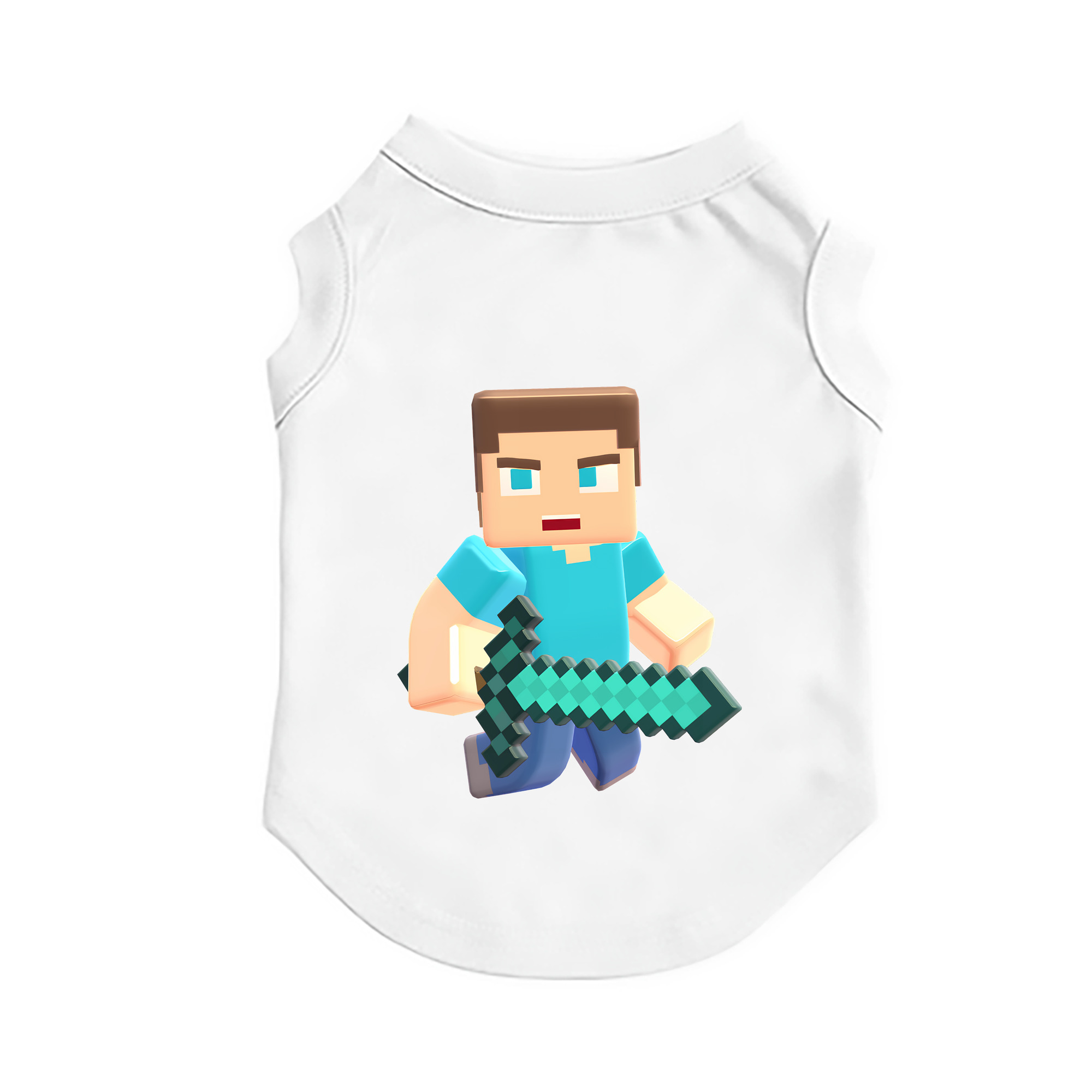 （画像用） マインクラフト ブロックの世界 Minecraft MC Block world ペット用ベスト