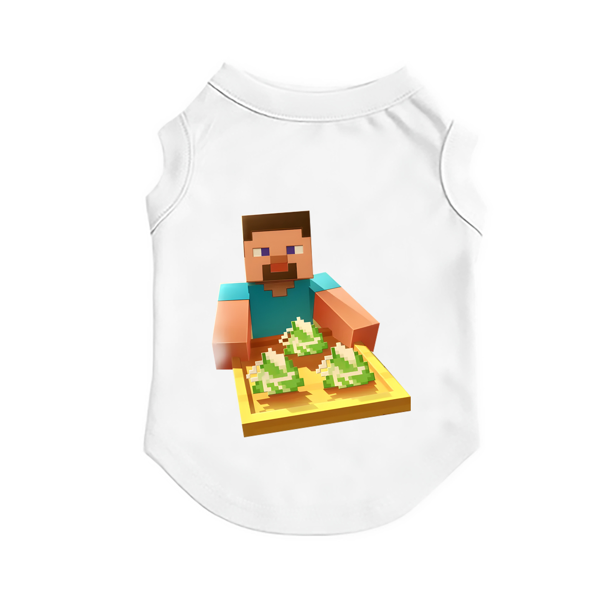 （画像用） マインクラフト ブロックの世界 Minecraft MC Block world ペット用ベスト