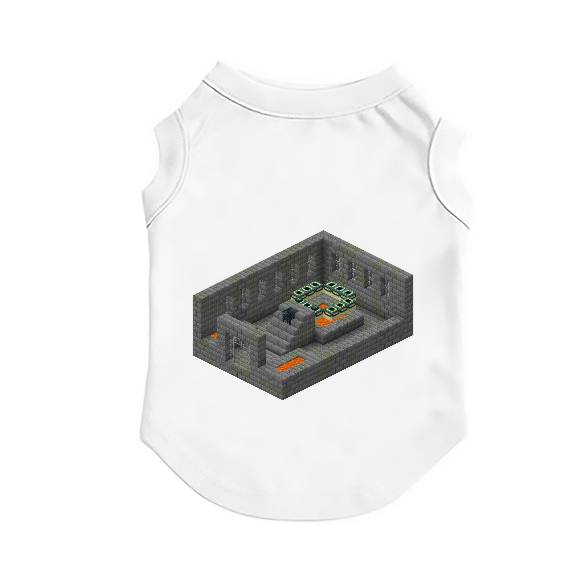 （画像用） マインクラフト ブロックの世界 Minecraft MC Block world ペット用ベスト
