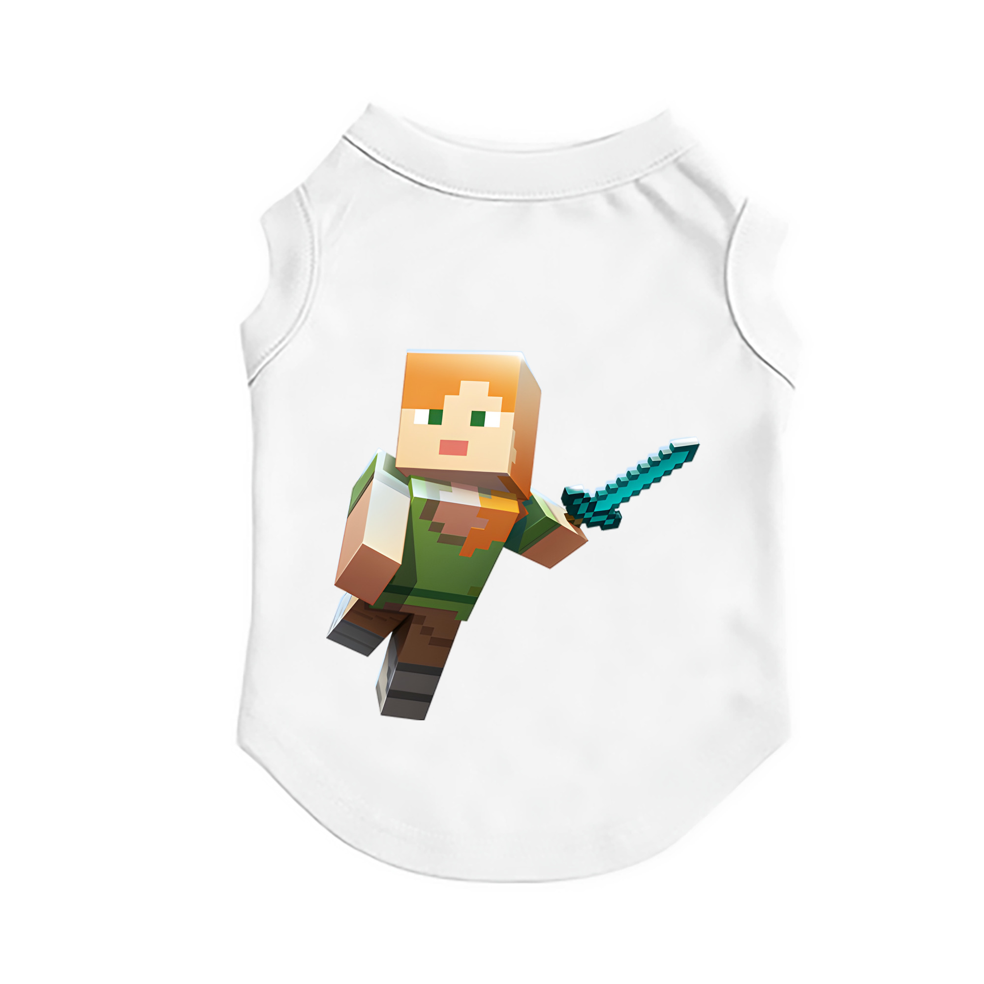 （画像用） マインクラフト ブロックの世界 Minecraft MC Block world ペット用ベスト