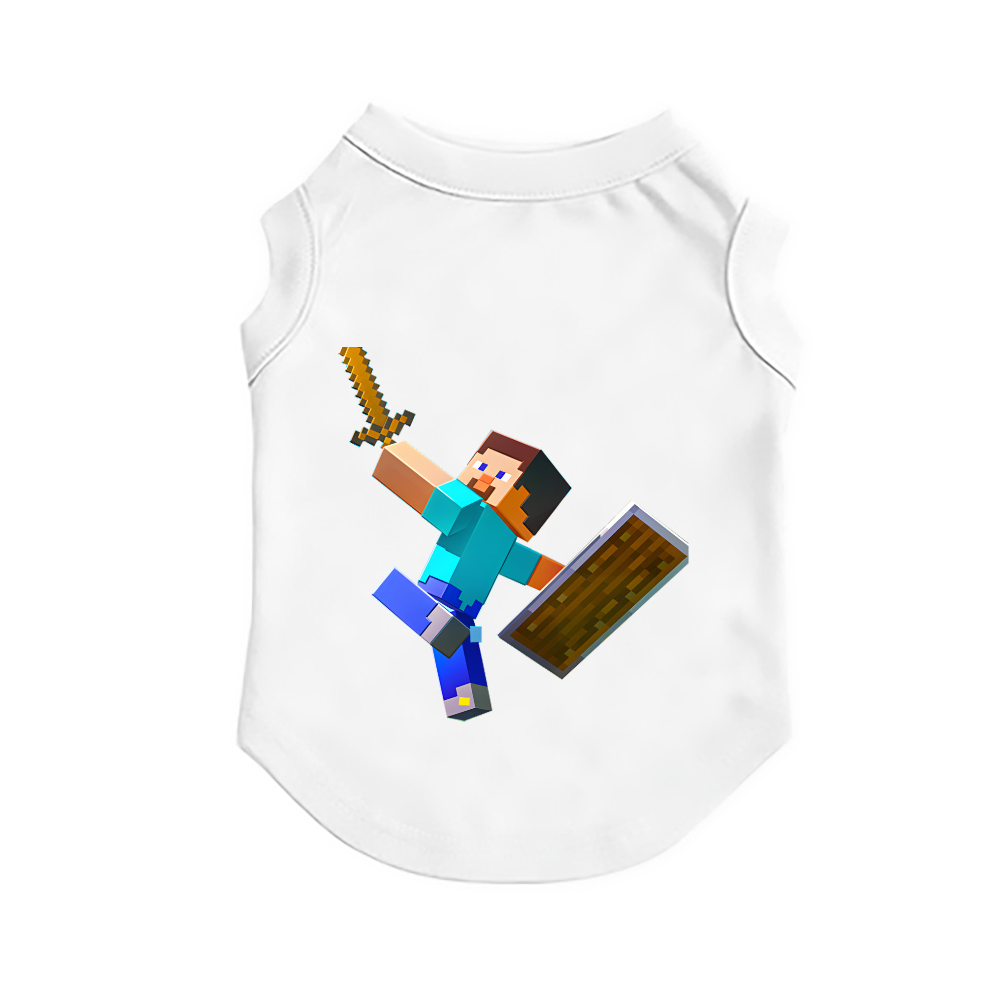 （画像用） マインクラフト ブロックの世界 Minecraft MC Block world ペット用ベスト