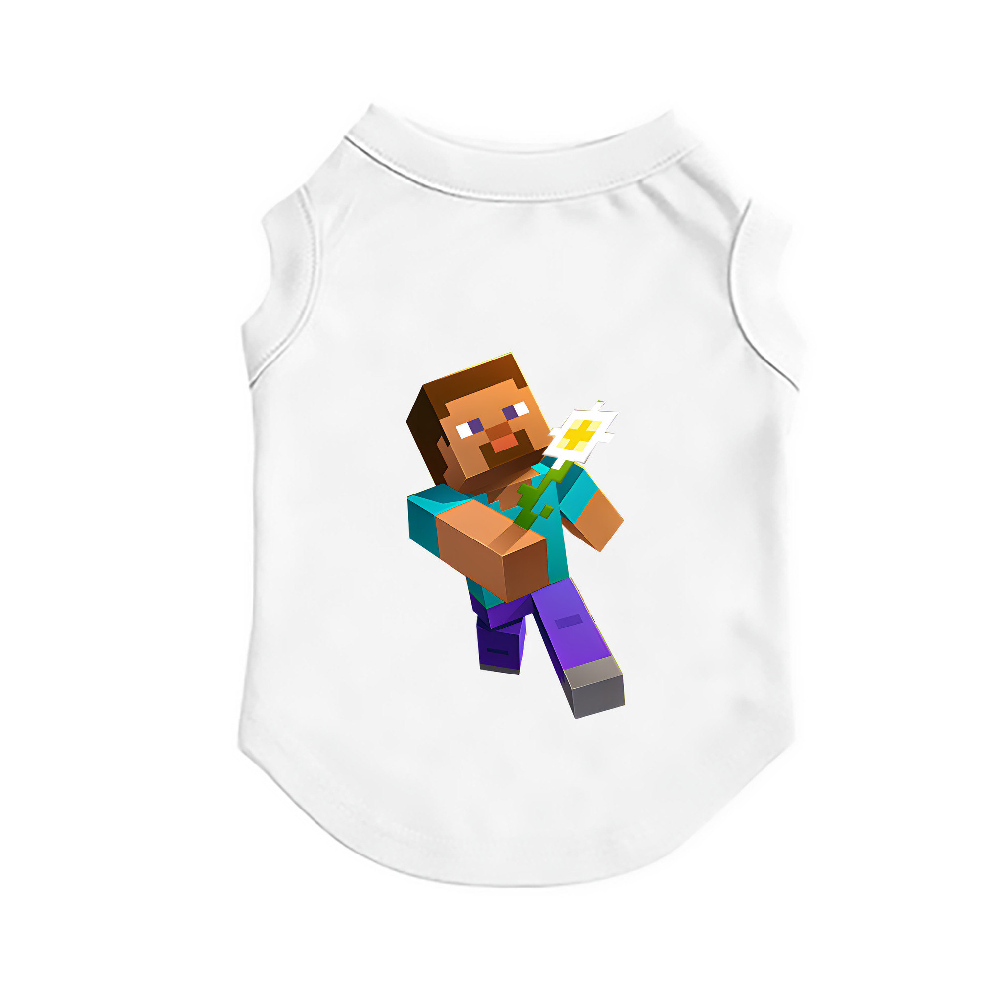 （画像用） マインクラフト ブロックの世界 Minecraft MC Block world ペット用ベスト