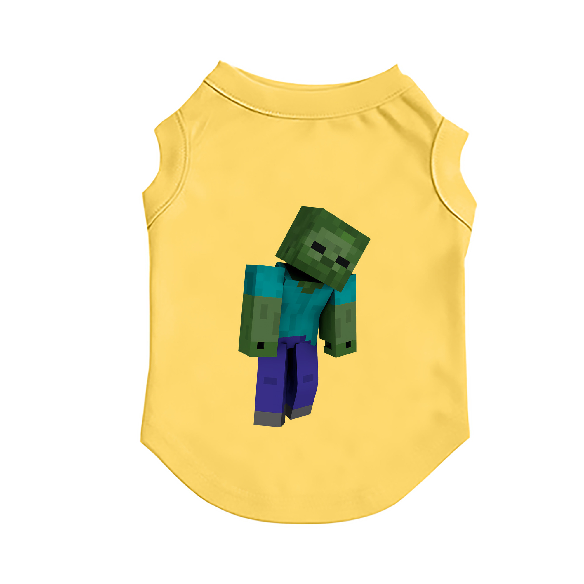 （画像用） マインクラフト ブロックの世界 Minecraft MC Block world ペット用ベスト