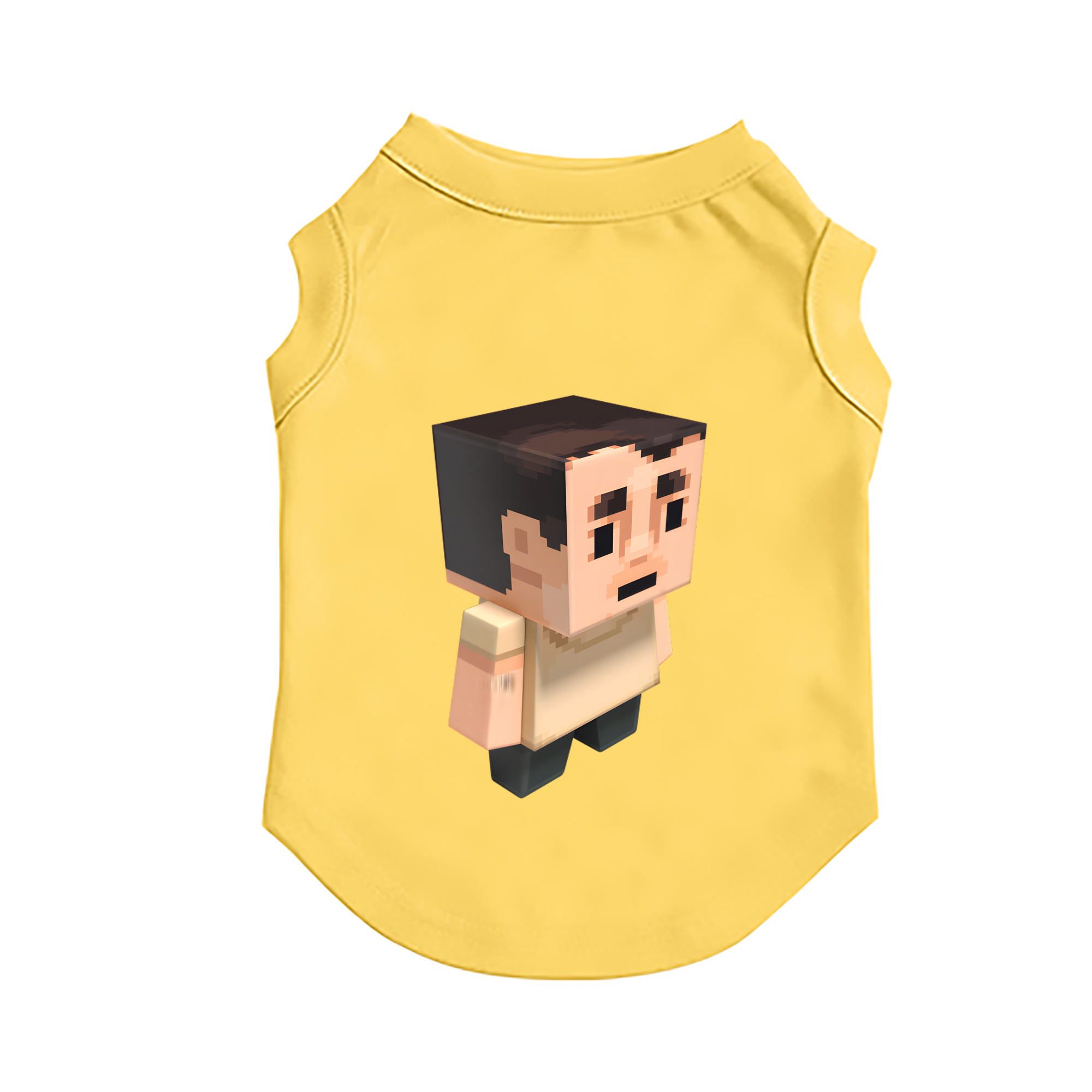 （画像用） マインクラフト ブロックの世界 Minecraft MC Block world ペット用ベスト