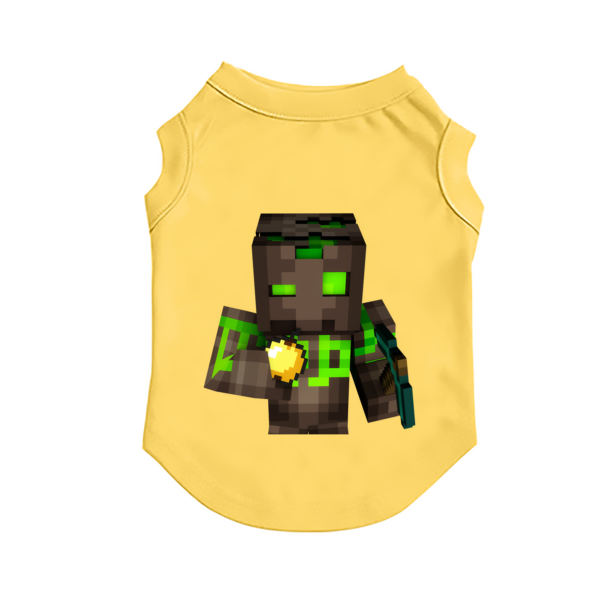 （画像用） マインクラフト ブロックの世界 Minecraft MC Block world ペット用ベスト