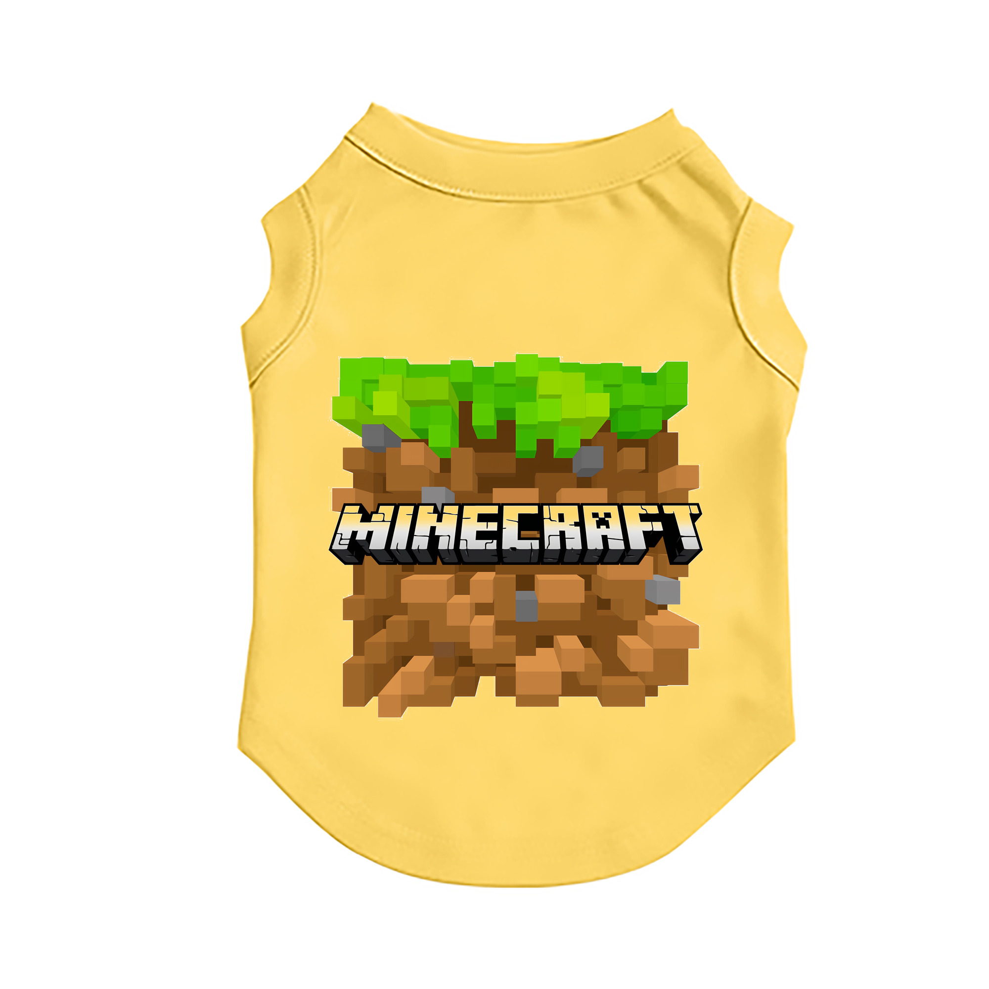 （画像用） マインクラフト ブロックの世界 Minecraft MC Block world ペット用ベスト