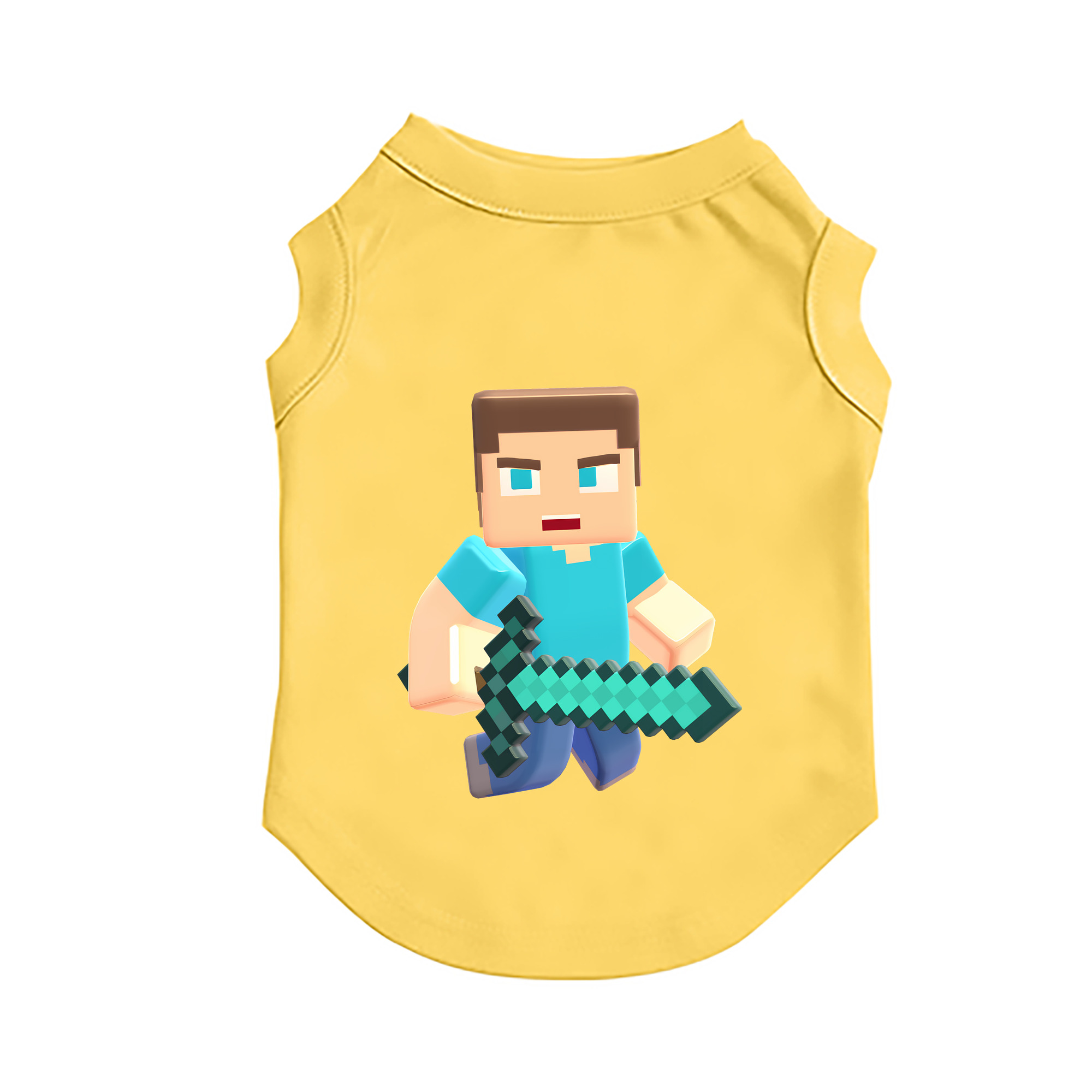 （画像用） マインクラフト ブロックの世界 Minecraft MC Block world ペット用ベスト