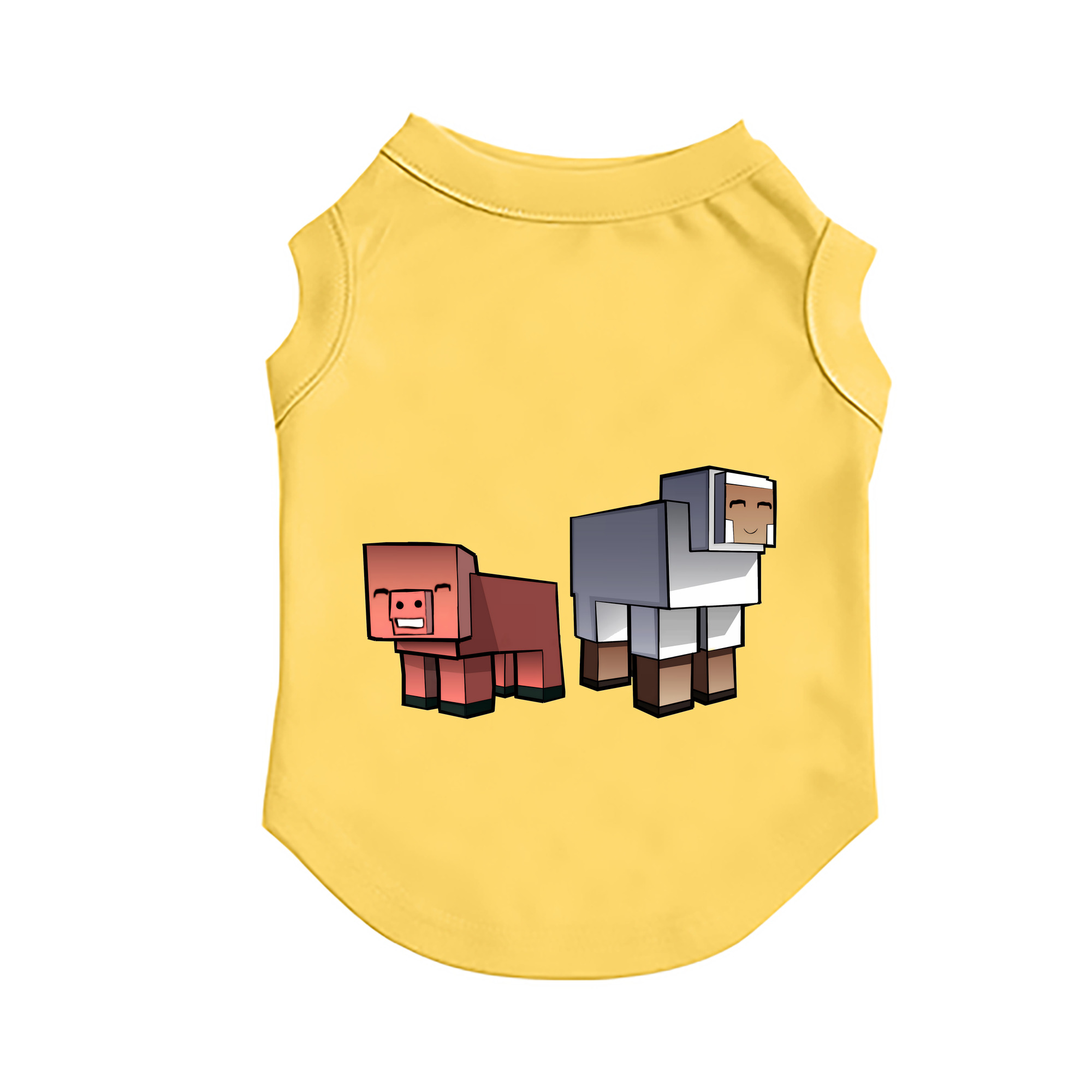 （画像用） マインクラフト ブロックの世界 Minecraft MC Block world ペット用ベスト