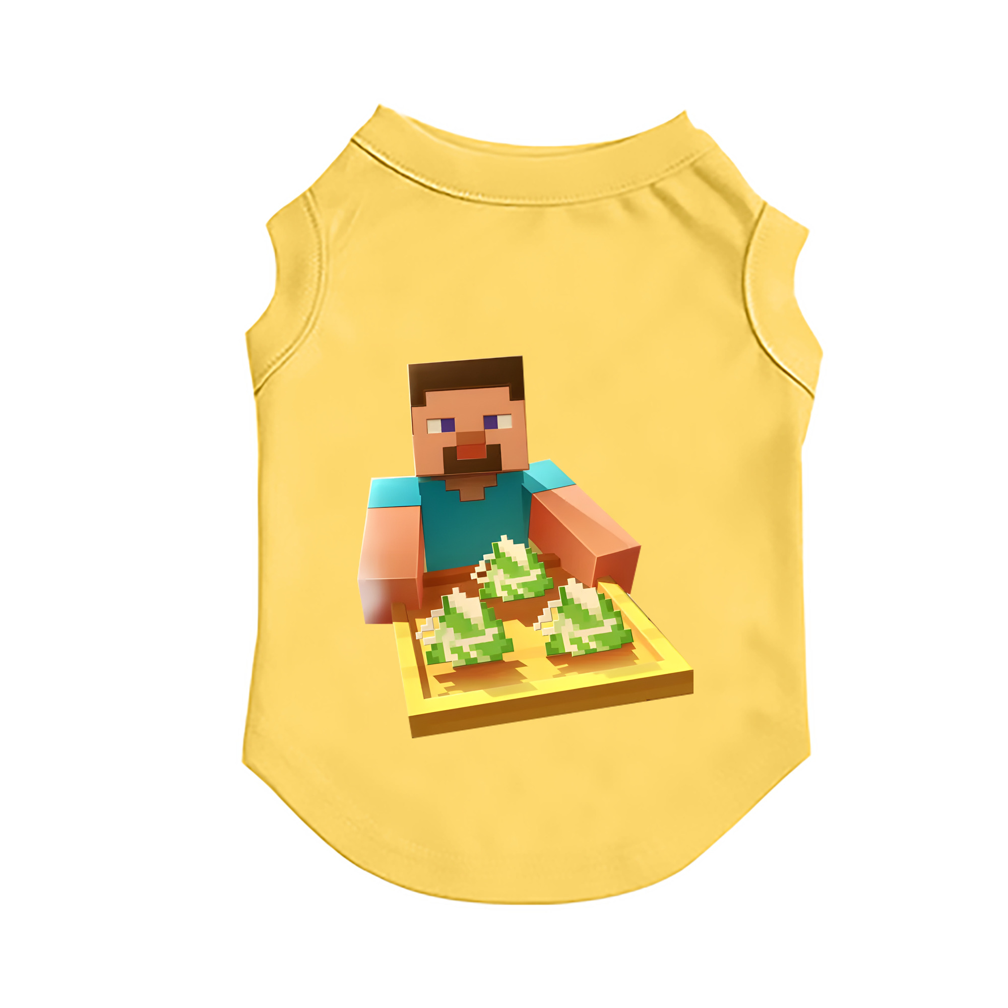 （画像用） マインクラフト ブロックの世界 Minecraft MC Block world ペット用ベスト