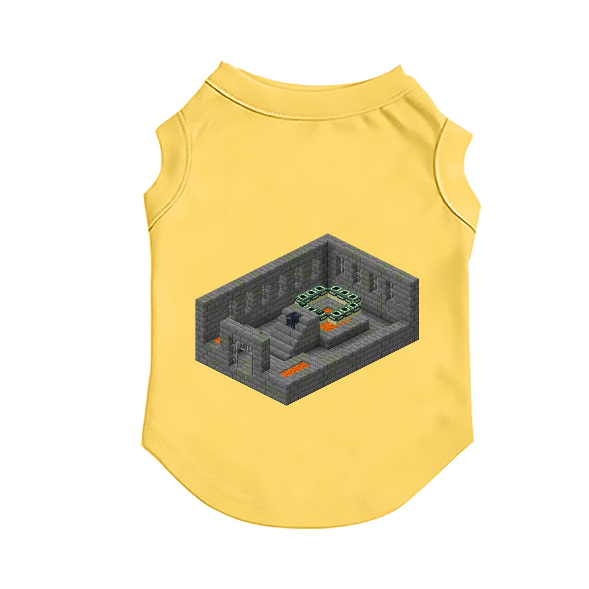 （画像用） マインクラフト ブロックの世界 Minecraft MC Block world ペット用ベスト