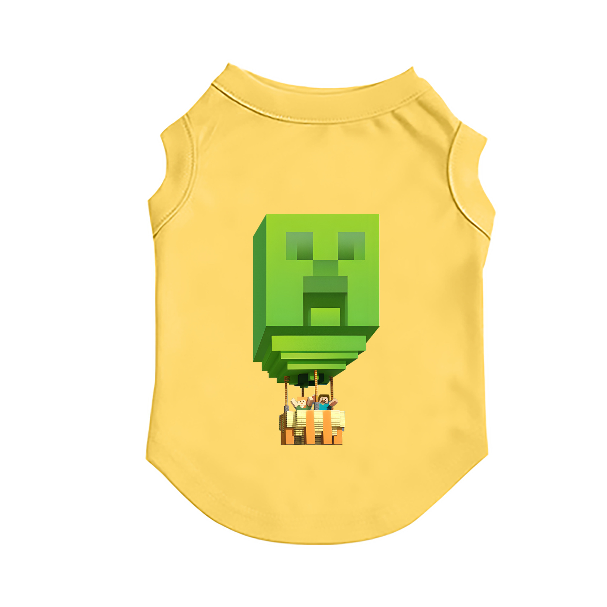 （画像用） マインクラフト ブロックの世界 Minecraft MC Block world ペット用ベスト