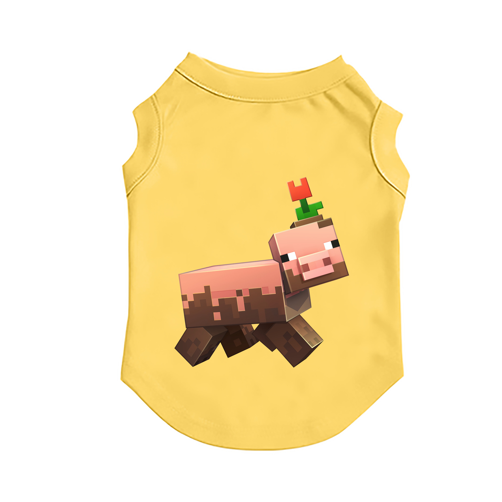 （画像用） マインクラフト ブロックの世界 Minecraft MC Block world ペット用ベスト