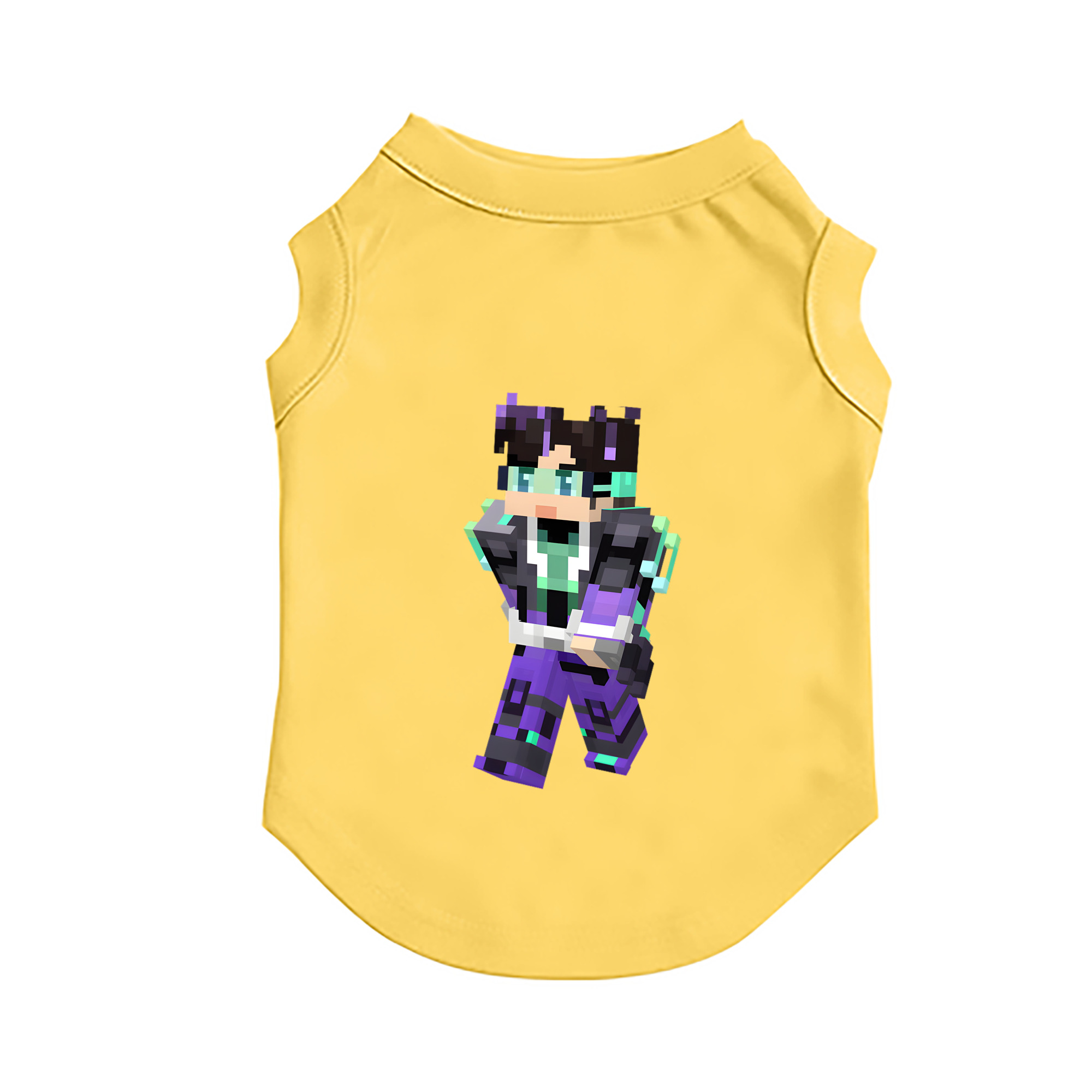 （画像用） マインクラフト ブロックの世界 Minecraft MC Block world ペット用ベスト
