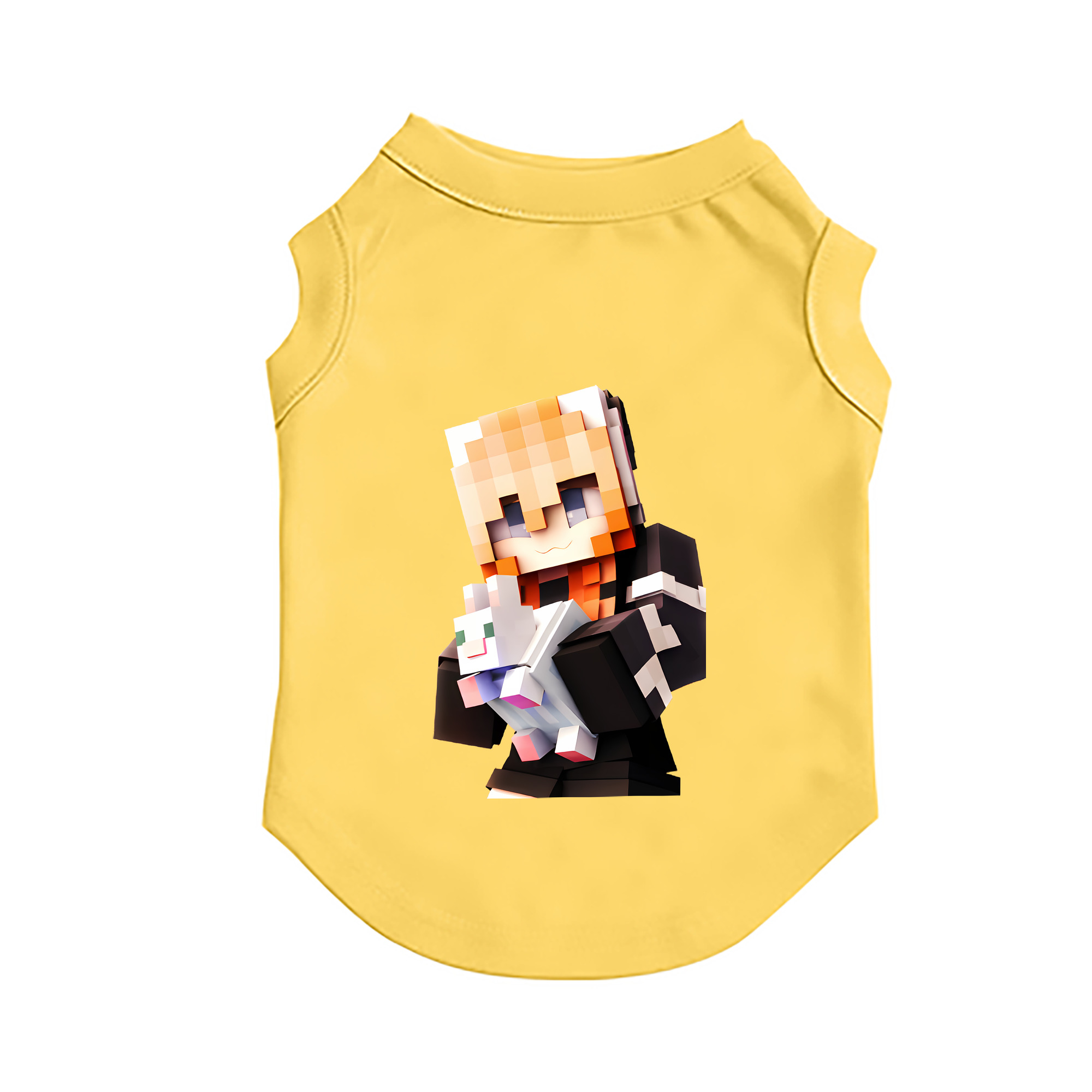 （画像用） マインクラフト ブロックの世界 Minecraft MC Block world ペット用ベスト