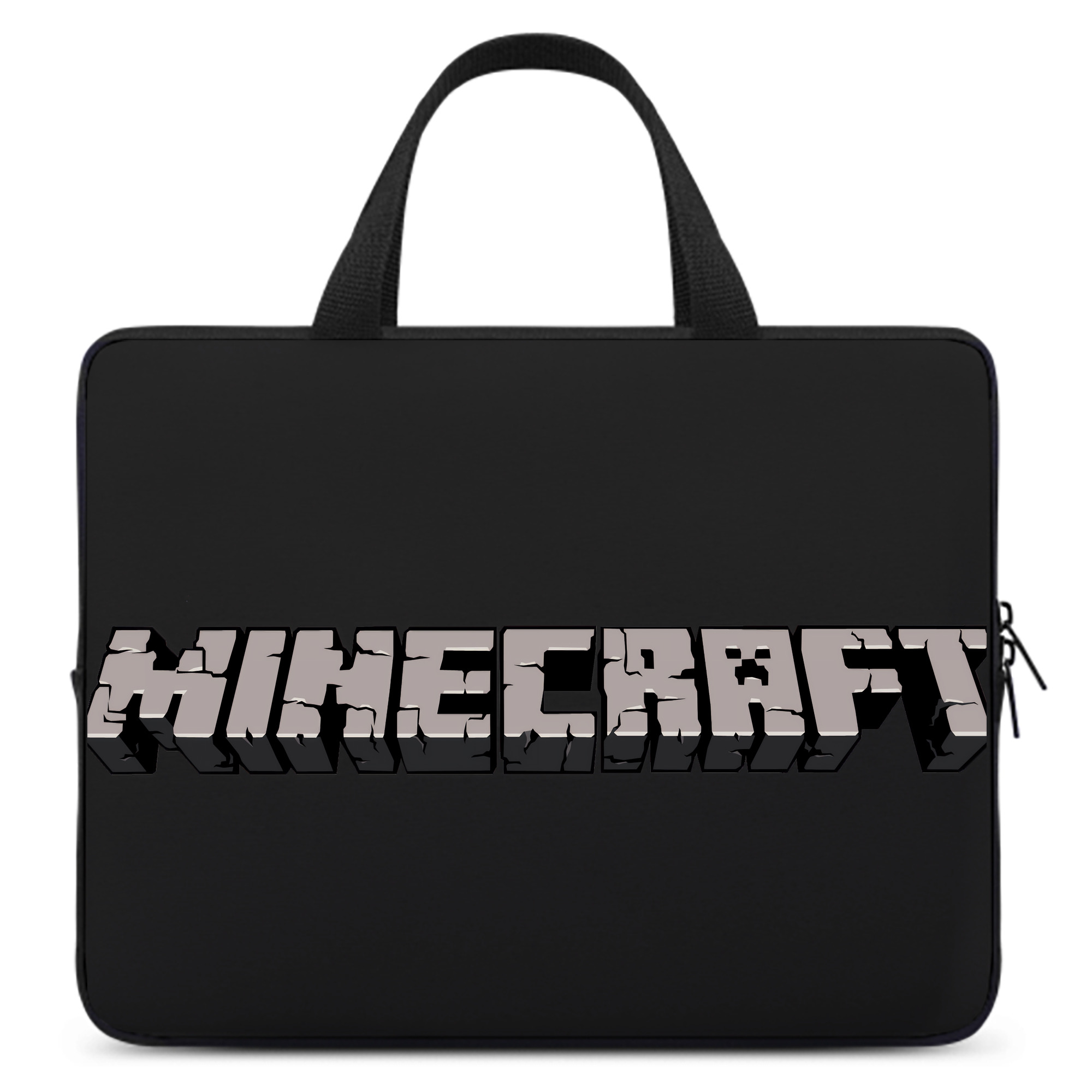 （画像用） マインクラフト ブロックの世界 Minecraft MC Block world 手提げノートパソコンバッグ