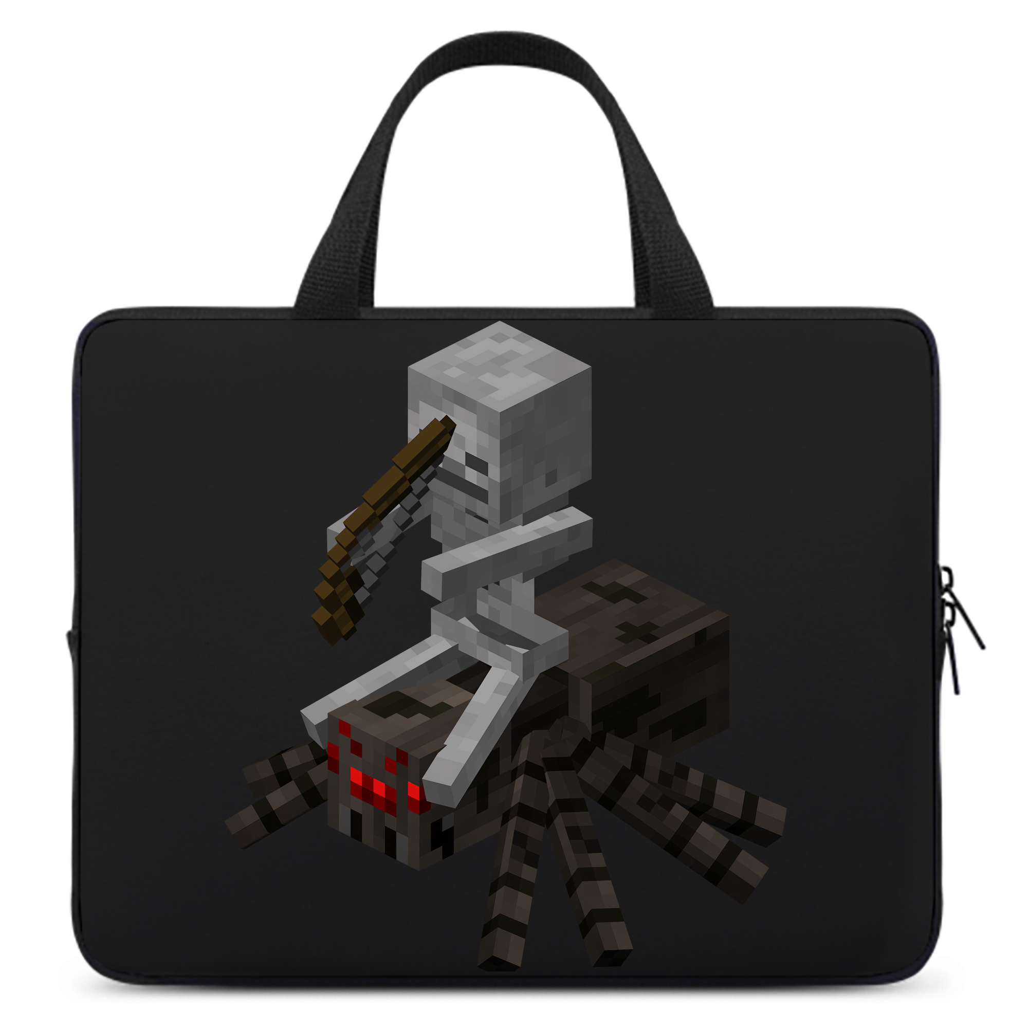 （画像用） マインクラフト ブロックの世界 Minecraft MC Block world 手提げノートパソコンバッグ
