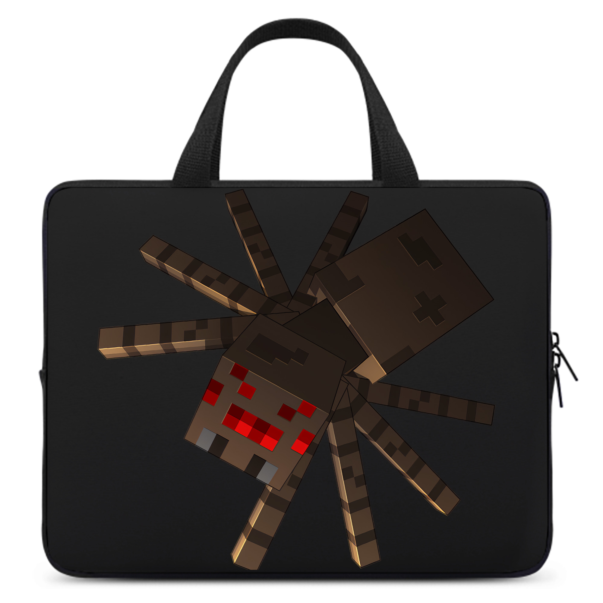 （画像用） マインクラフト ブロックの世界 Minecraft MC Block world 手提げノートパソコンバッグ