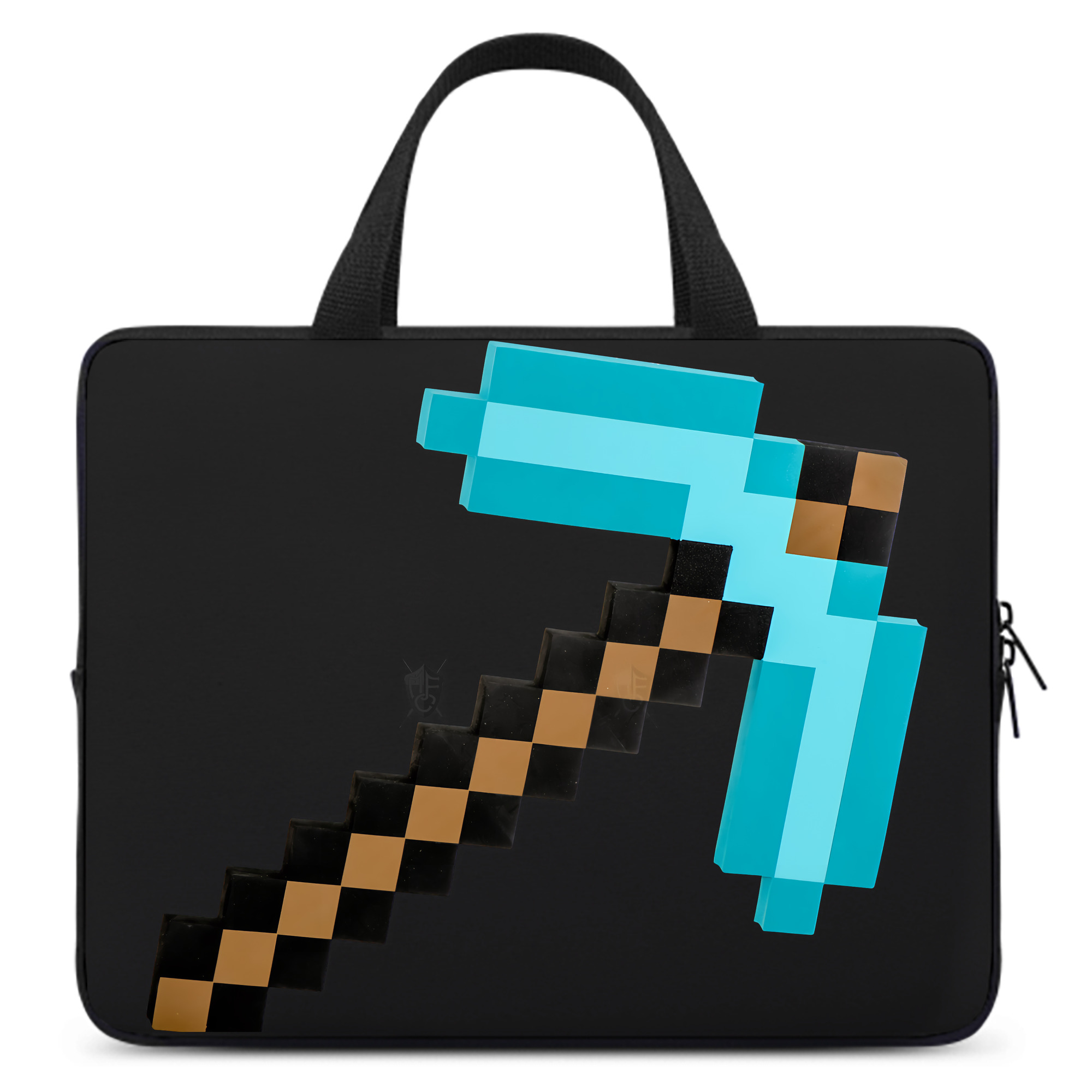 （画像用） マインクラフト ブロックの世界 Minecraft MC Block world 手提げノートパソコンバッグ