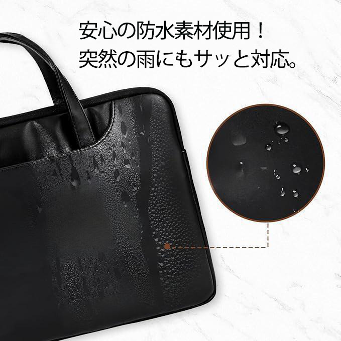 マインクラフト ブロックの世界 Minecraft MC Block world レザーラップトップバッグ　ノートパソコンケース