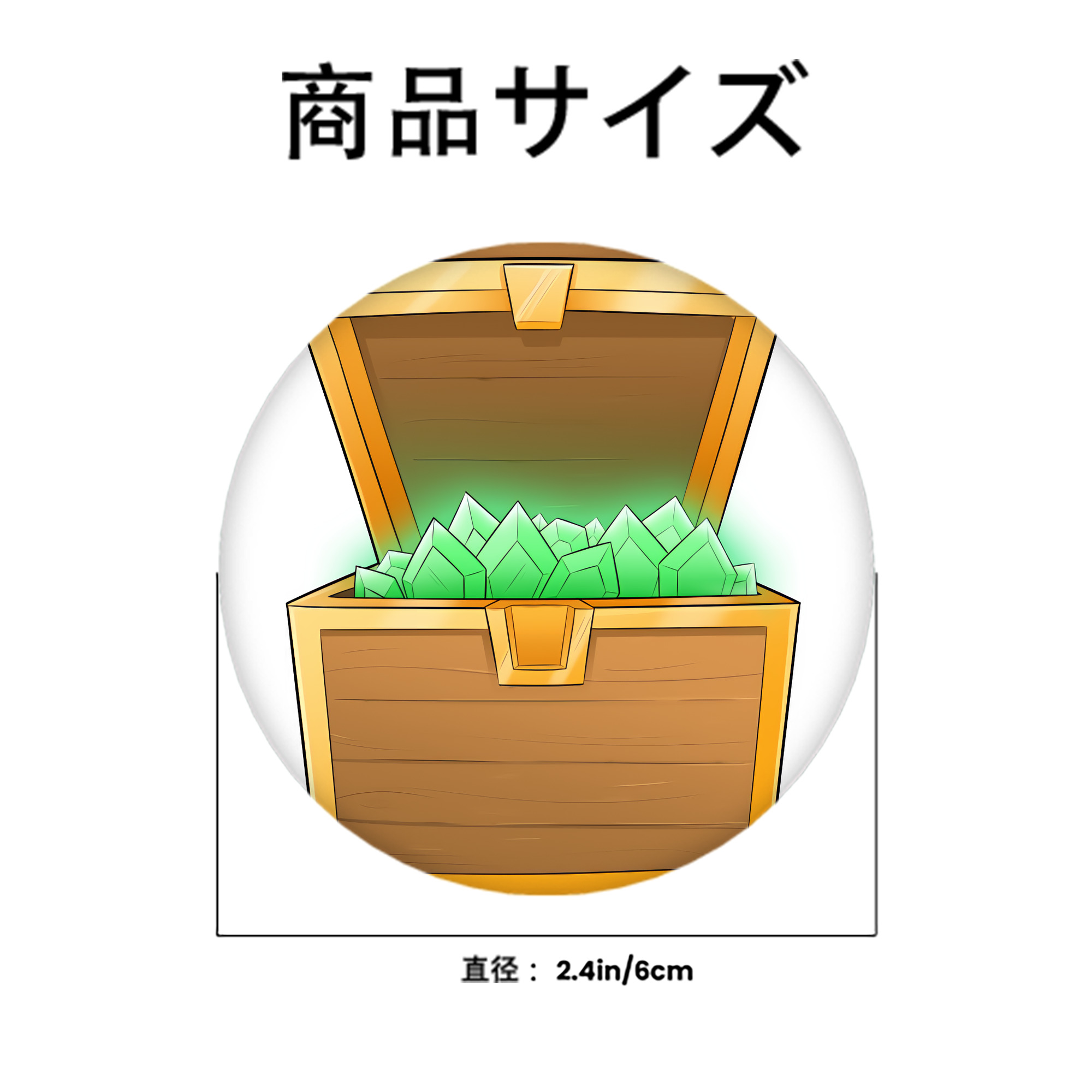 マインクラフト ブロックの世界 Minecraft MC Block world 6cm 缶バッジ 複数セット