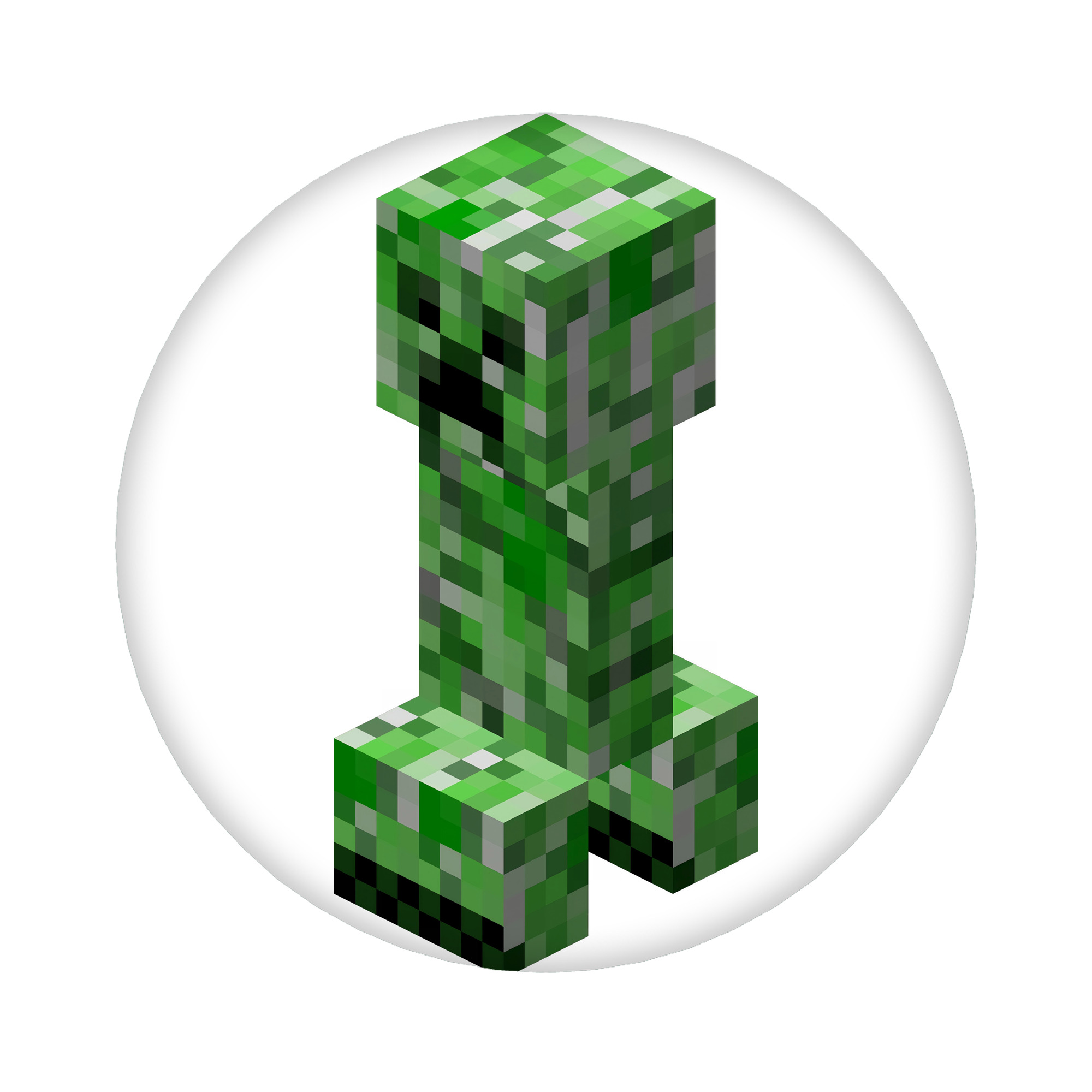 （画像用） マインクラフト ブロックの世界 Minecraft MC Block world 6cm 缶バッジ 複数セット