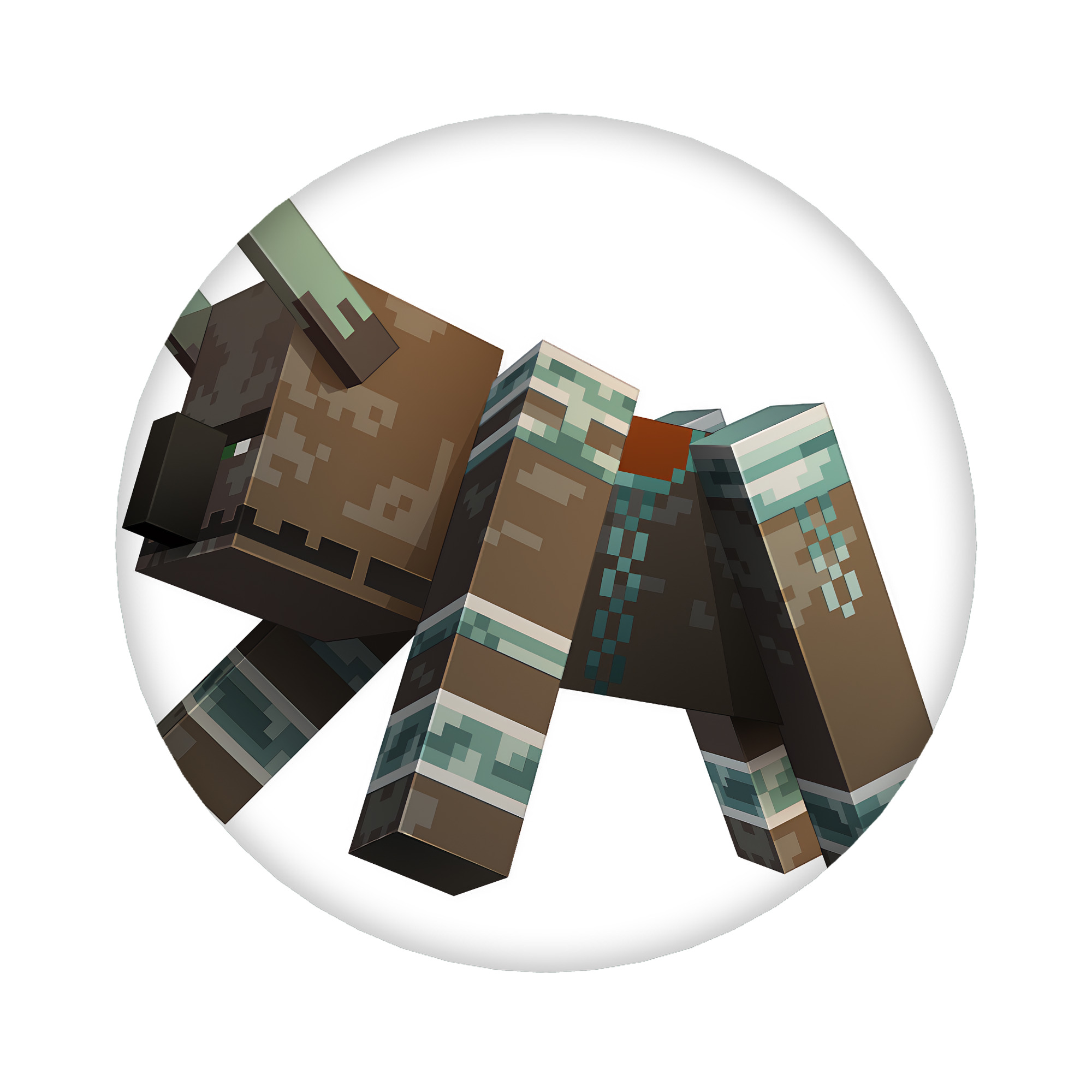 （画像用） マインクラフト ブロックの世界 Minecraft MC Block world 6cm 缶バッジ 複数セット