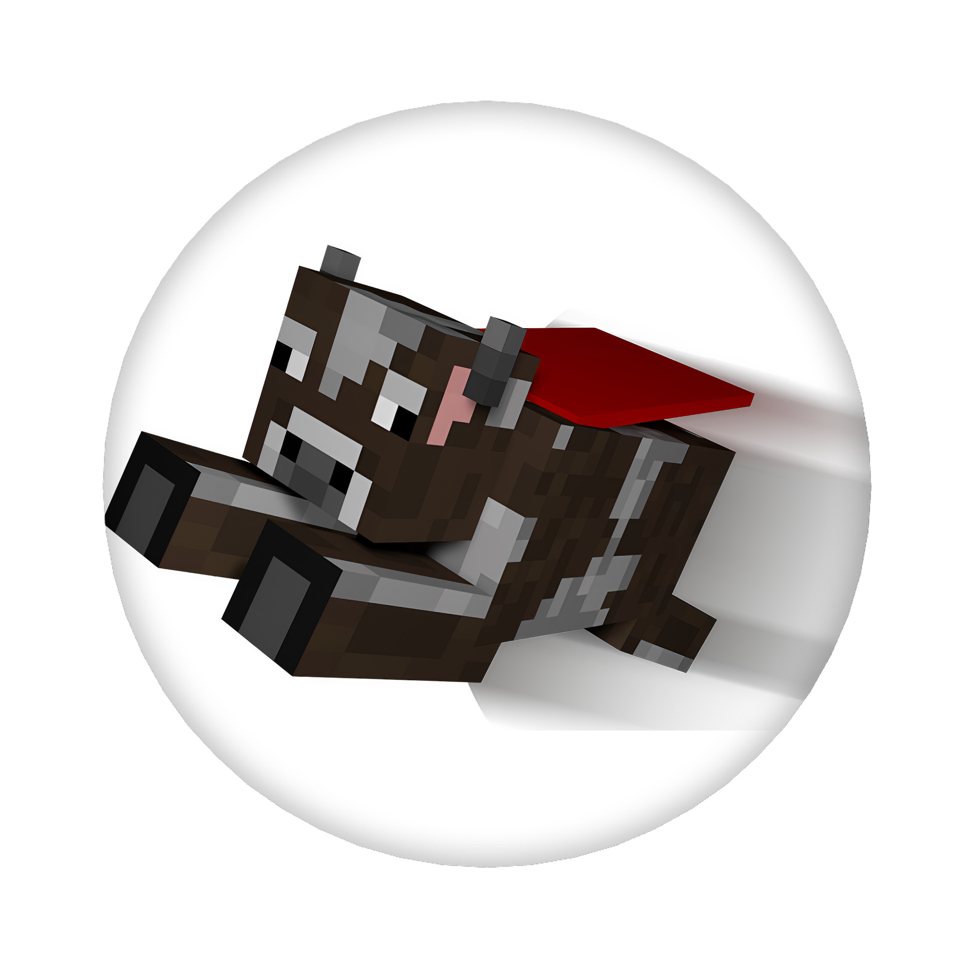 （画像用） マインクラフト ブロックの世界 Minecraft MC Block world 6cm 缶バッジ 複数セット