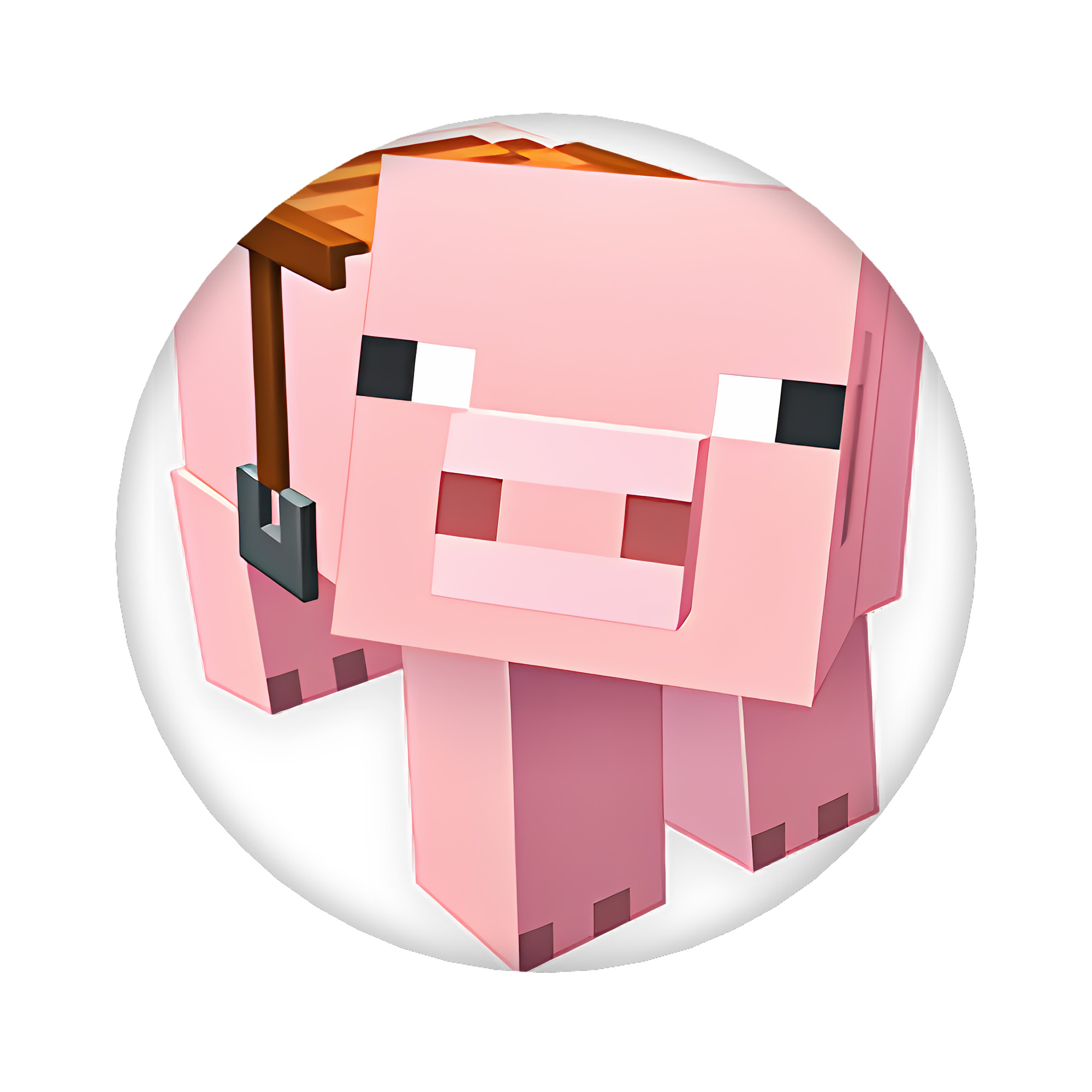 （画像用） マインクラフト ブロックの世界 Minecraft MC Block world 6cm 缶バッジ 複数セット