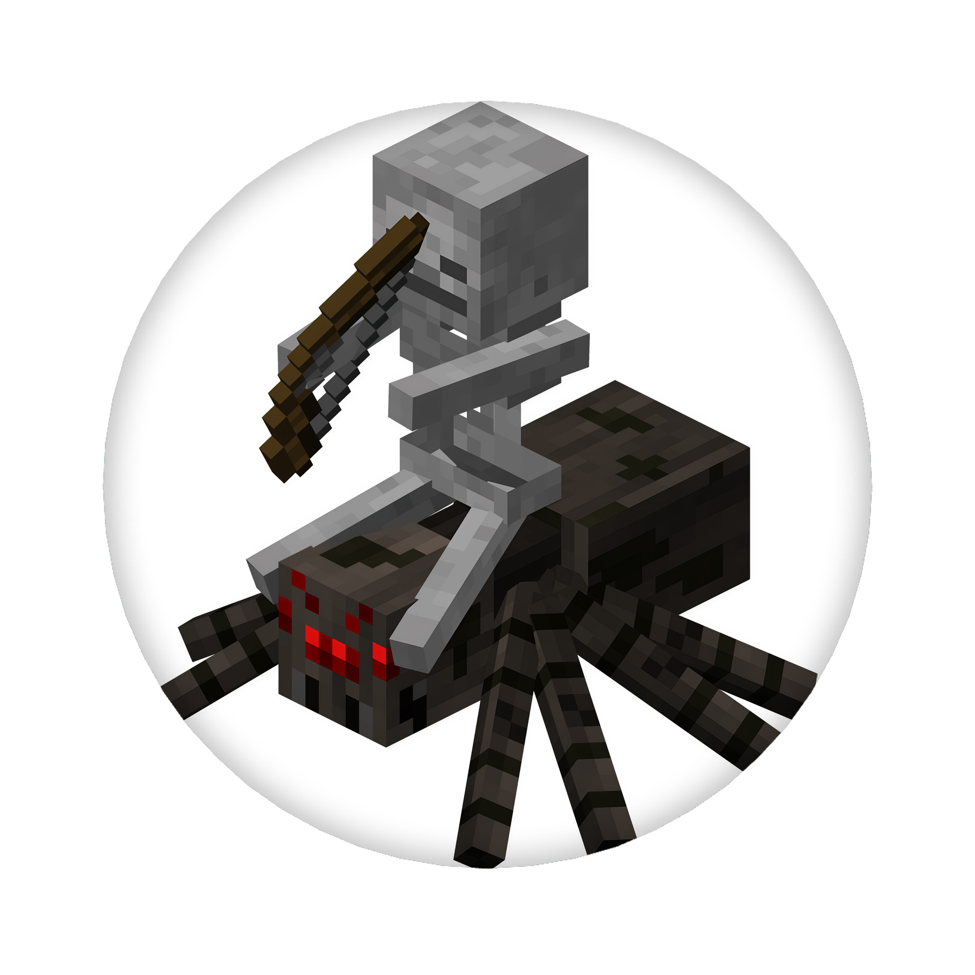 （画像用） マインクラフト ブロックの世界 Minecraft MC Block world 6cm 缶バッジ 複数セット