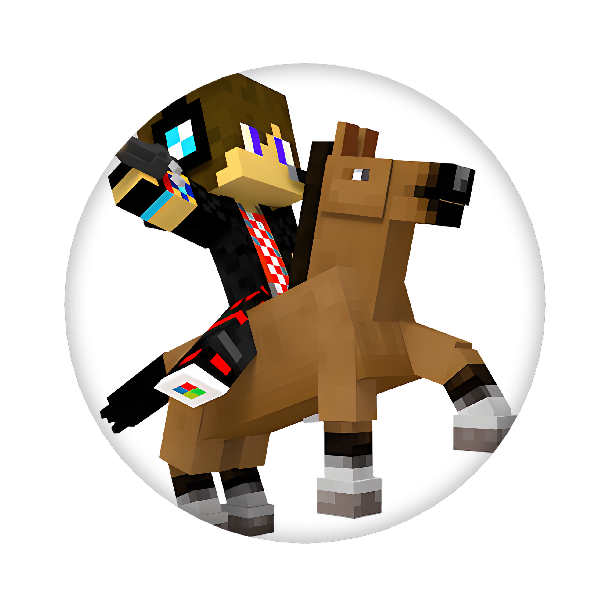 （画像用） マインクラフト ブロックの世界 Minecraft MC Block world 6cm 缶バッジ 複数セット