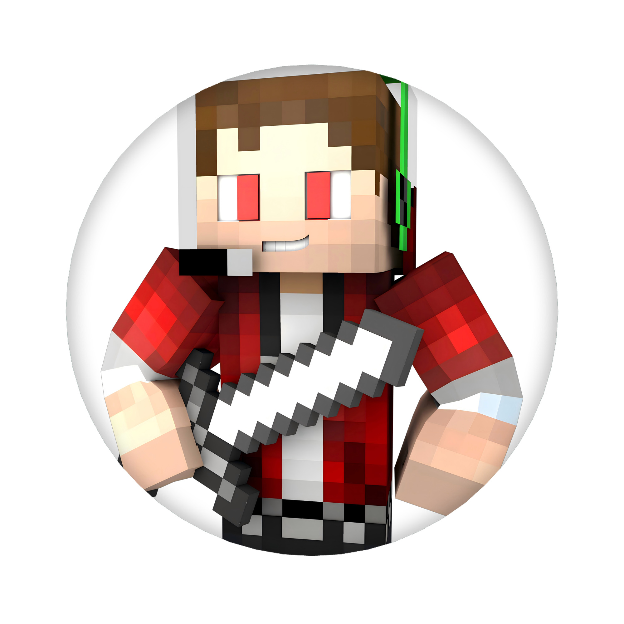 （画像用） マインクラフト ブロックの世界 Minecraft MC Block world 6cm 缶バッジ 複数セット