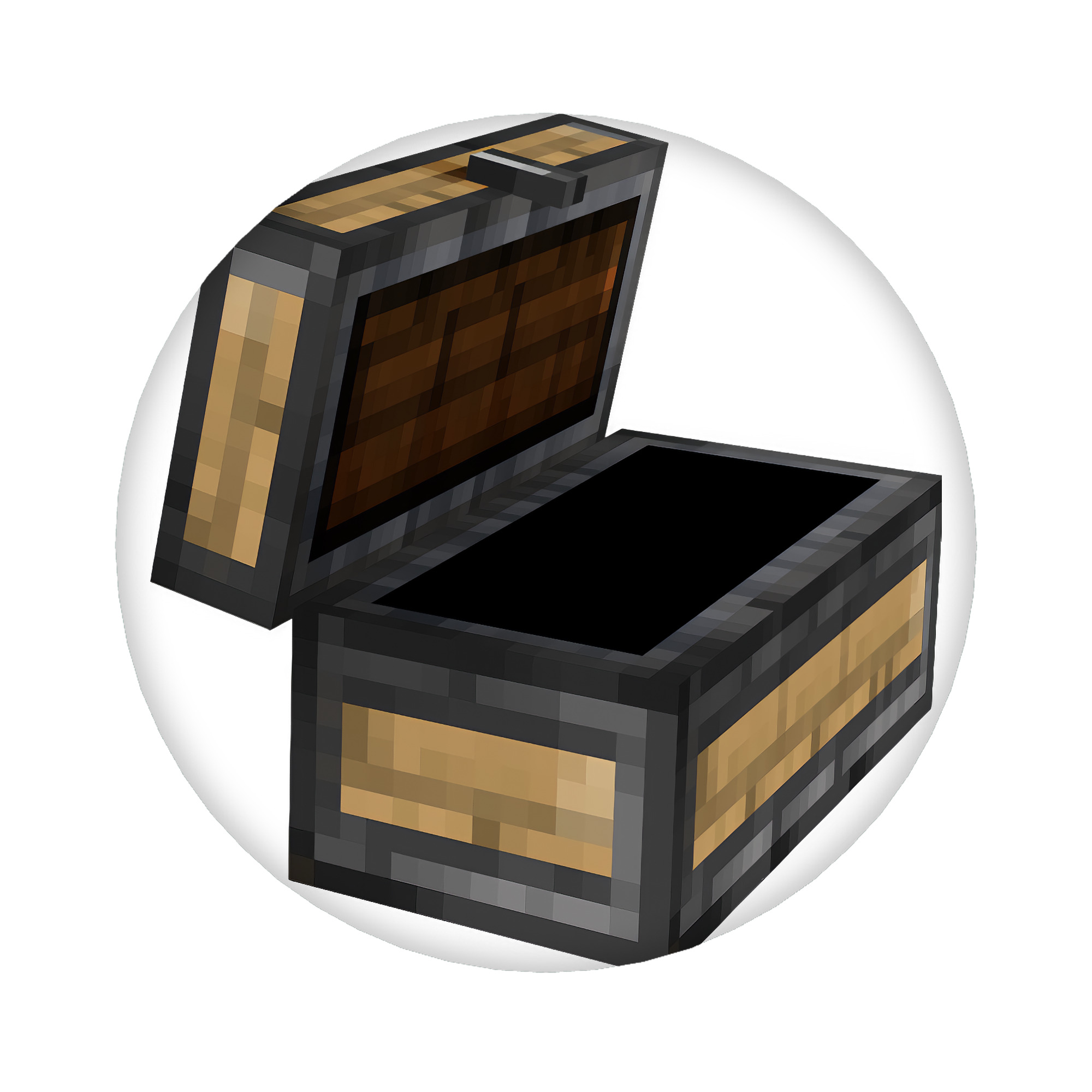（画像用） マインクラフト ブロックの世界 Minecraft MC Block world 6cm 缶バッジ 複数セット