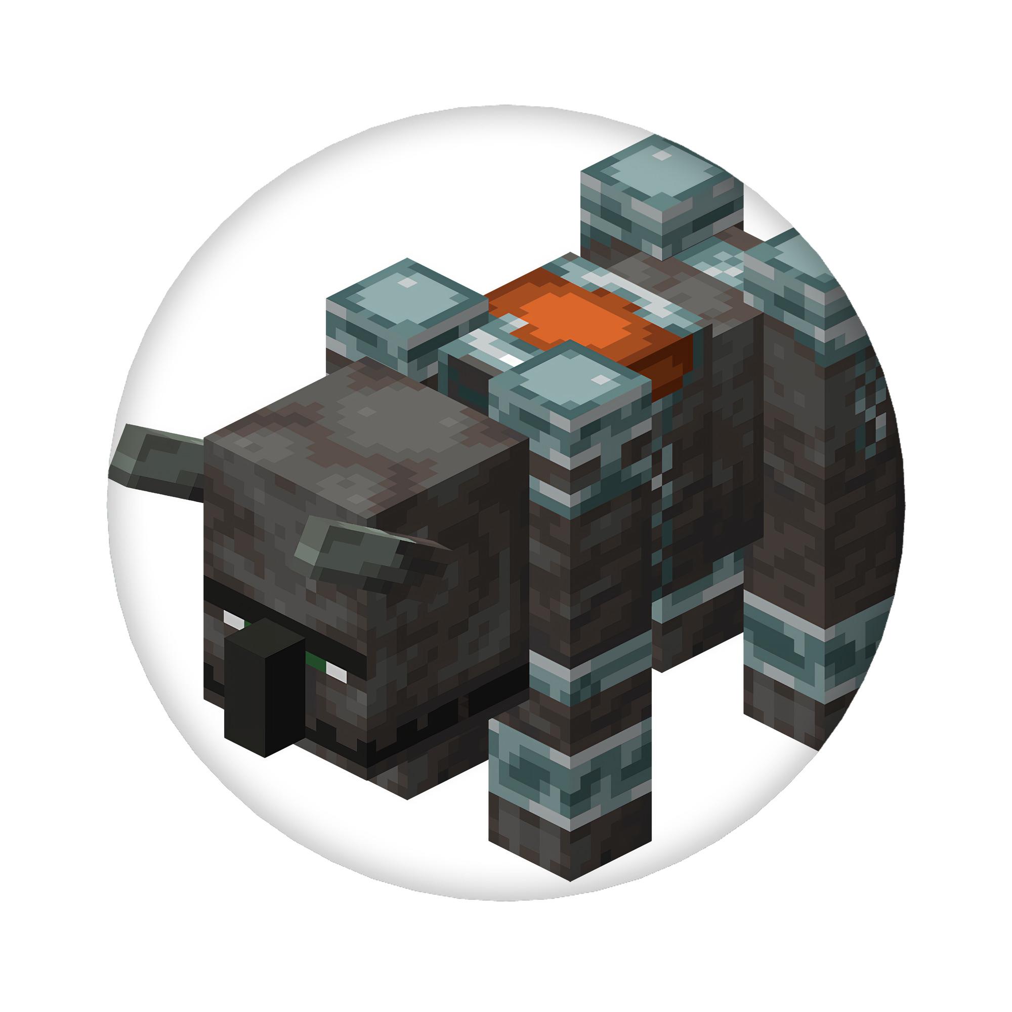 （画像用） マインクラフト ブロックの世界 Minecraft MC Block world 6cm 缶バッジ 複数セット
