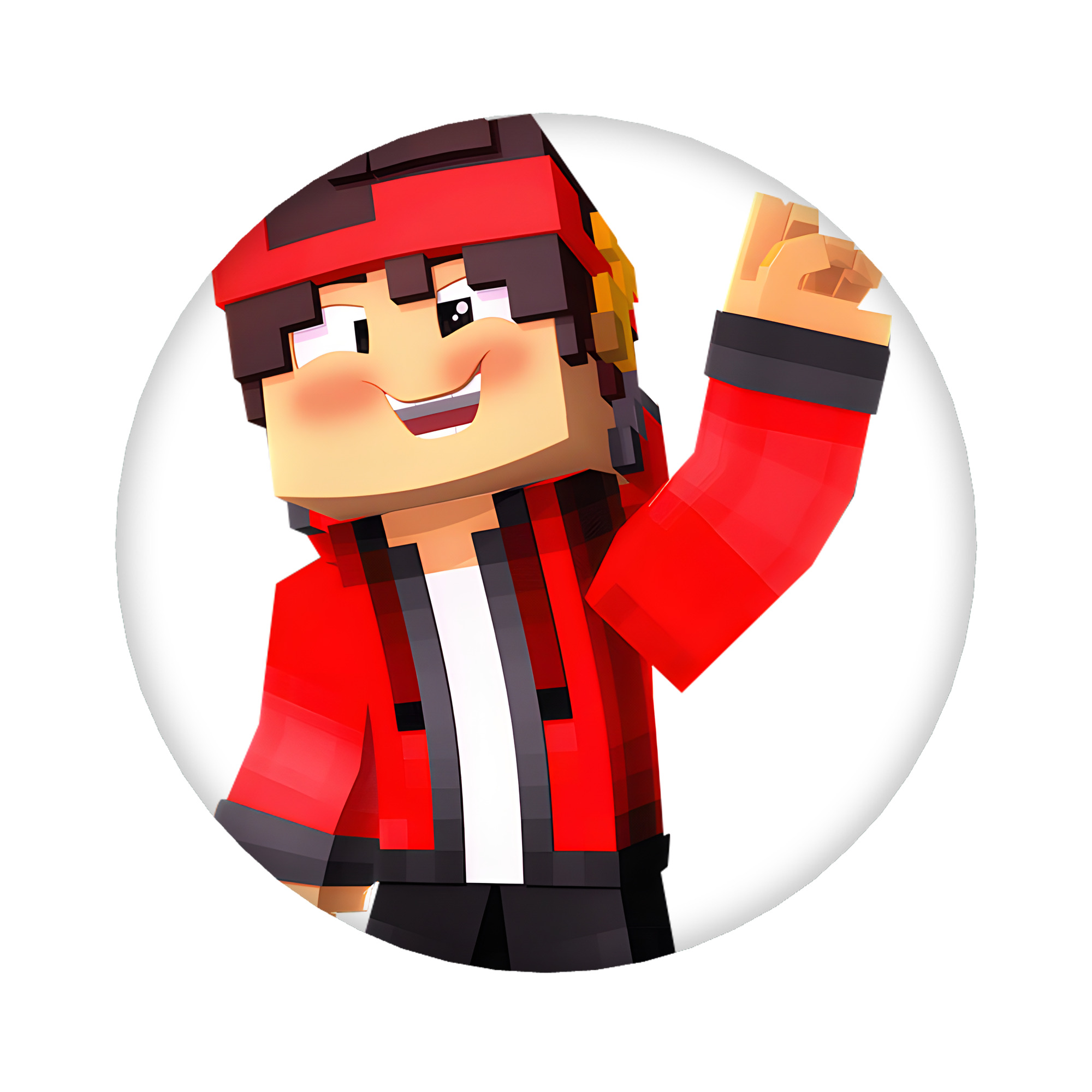 （画像用） マインクラフト ブロックの世界 Minecraft MC Block world 6cm 缶バッジ 複数セット